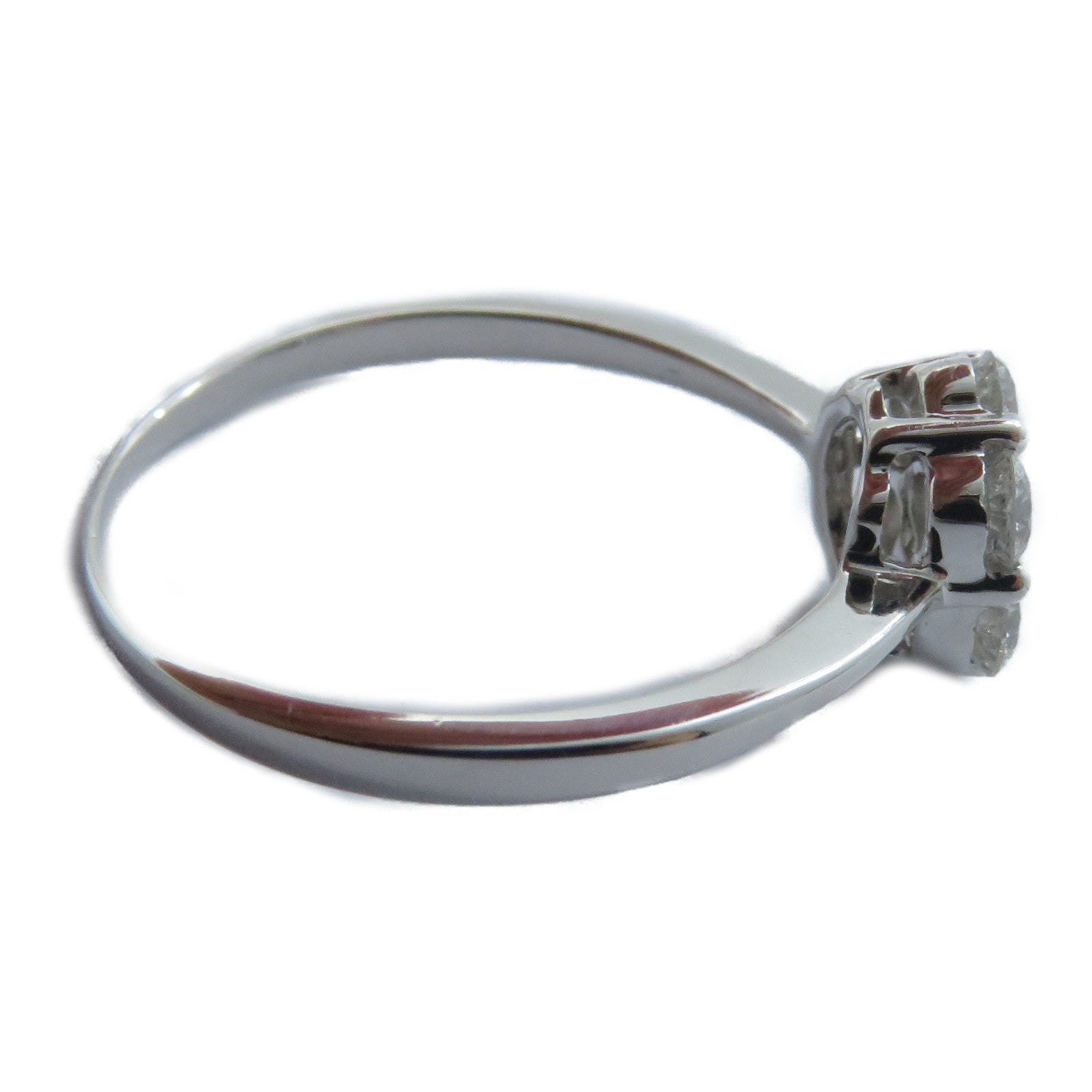 JEWELRY 【激減優惠】18K白金Diamond Ring 0.50ct鑽石戒指US#6.75