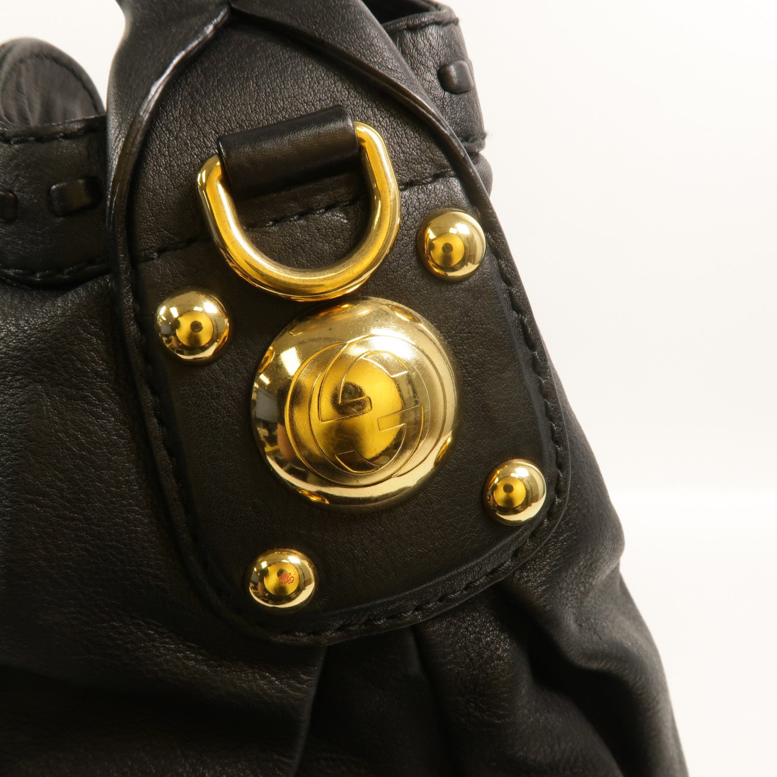 GUCCI 牛皮皮革2 Way Shoulder手挽肩背兩用袋