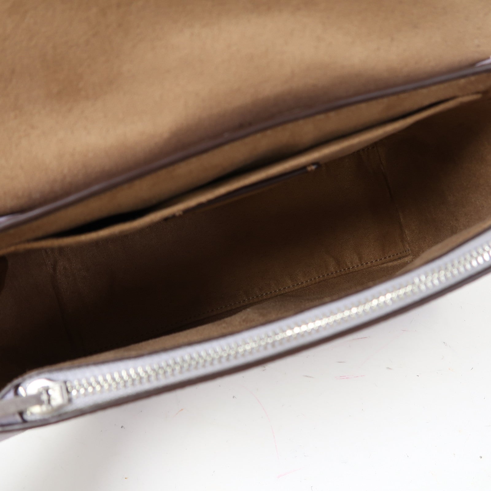 COACH 牛皮皮革Morgan Top Handle Bag銀扣手挽肩背兩用袋紫色