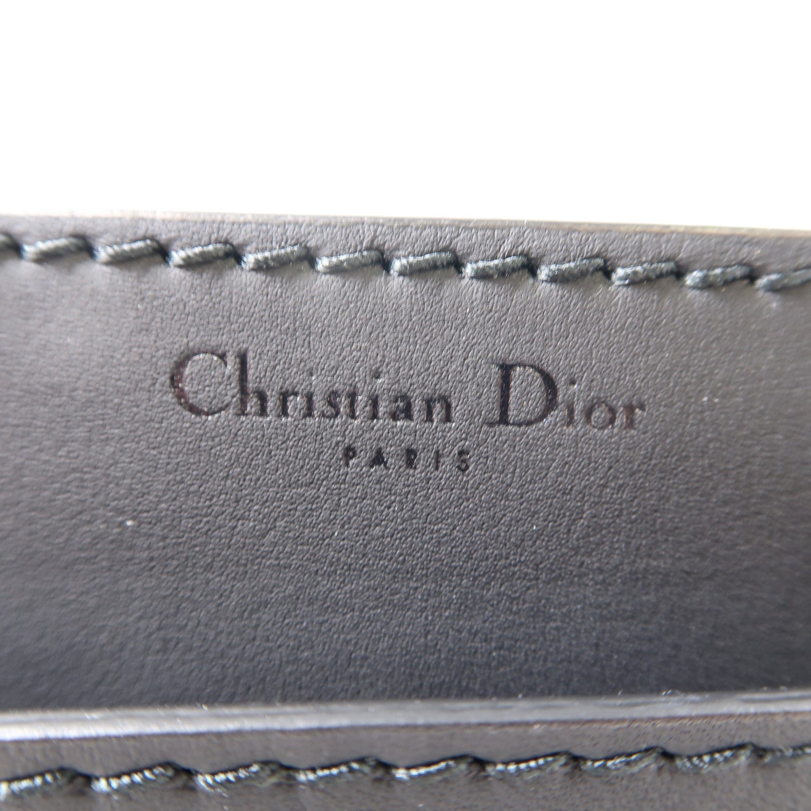 Dior 牛皮皮革J'ADIOR鏈帶肩背袋黑色