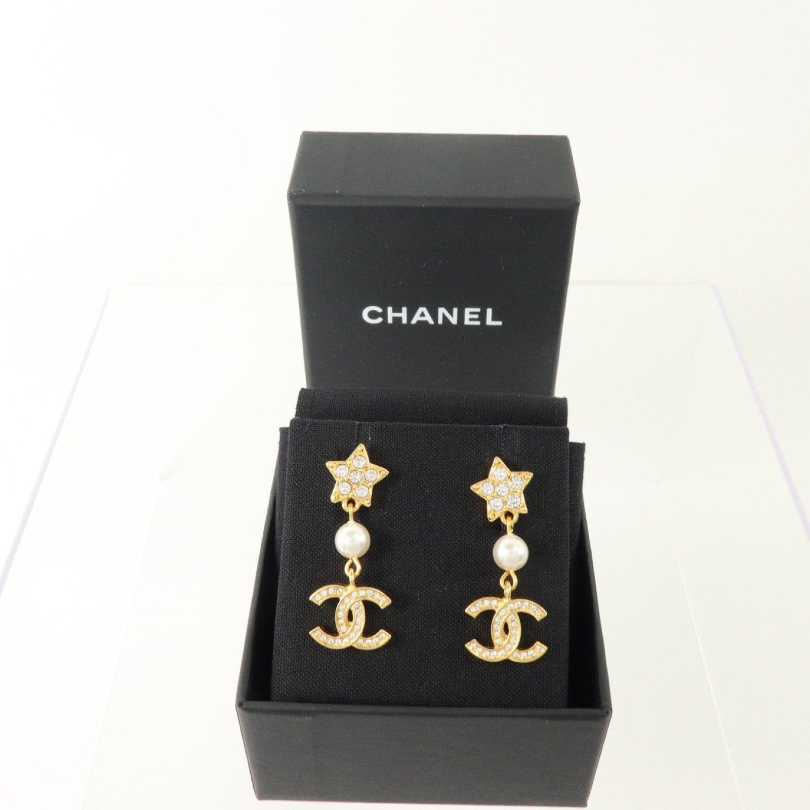 CHANEL PVC/金屬Earrings耳環