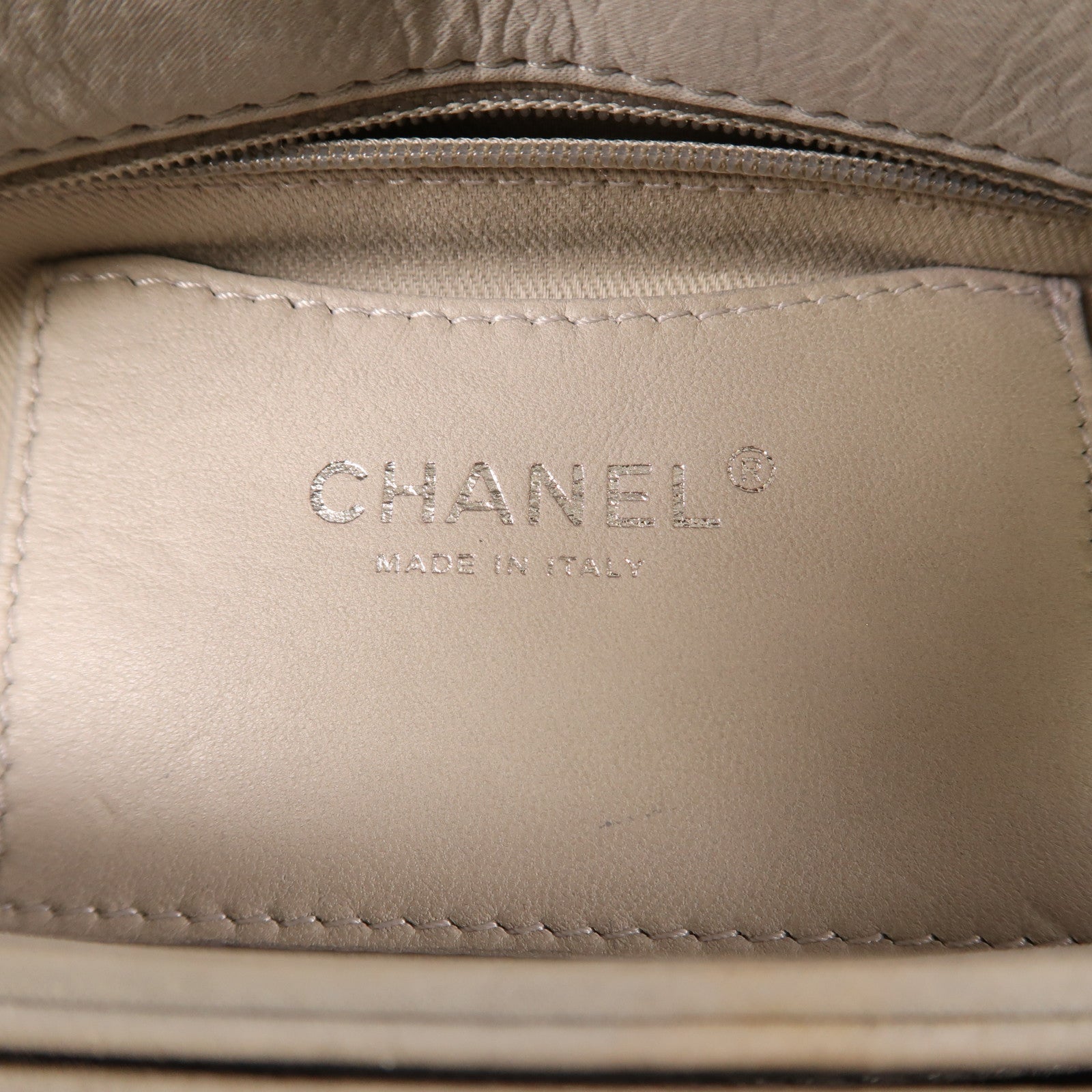 CHANEL 牛皮皮革Chain Shoulder肩背袋