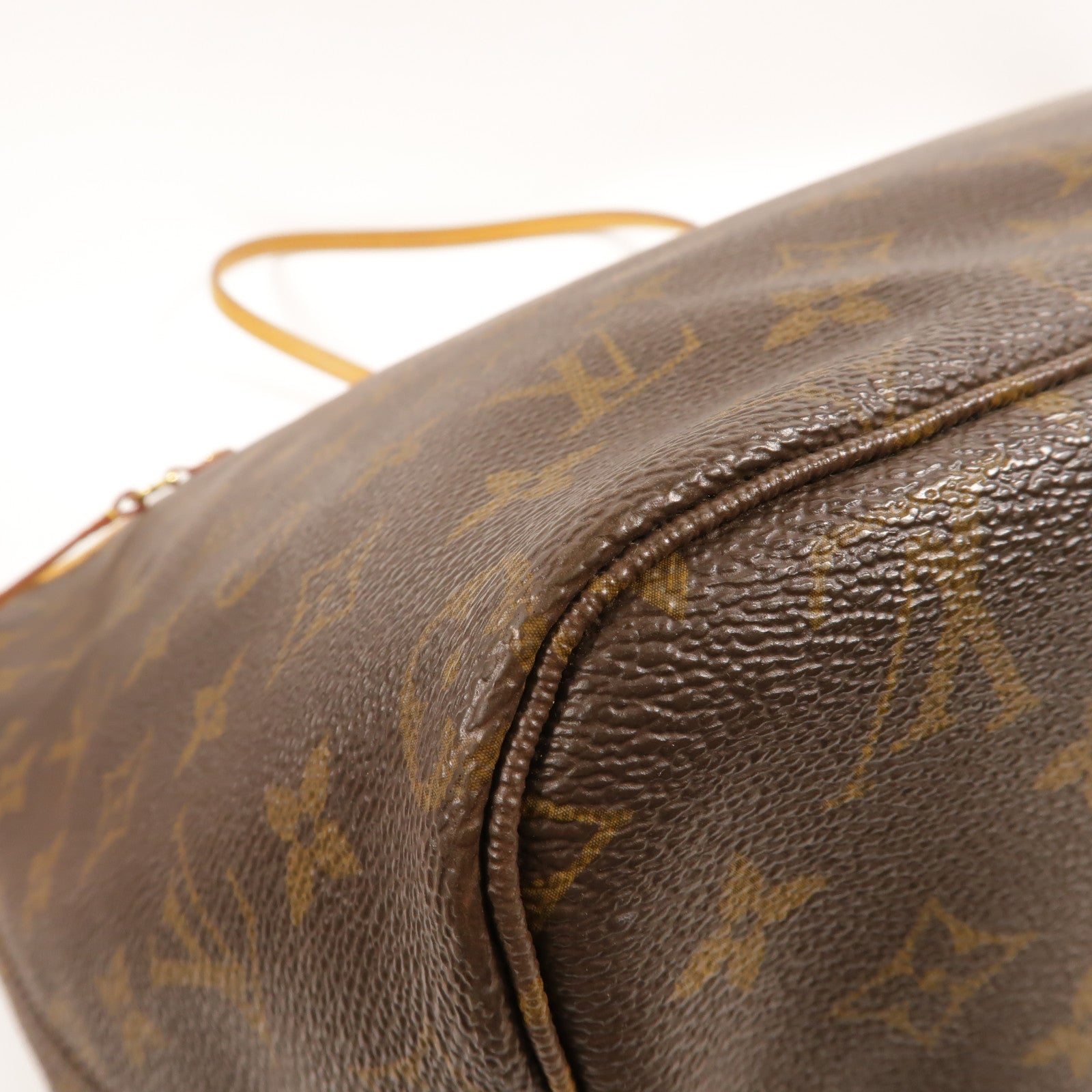 LOUIS VUITTON Monogram Neverfull GM金扣手挽袋