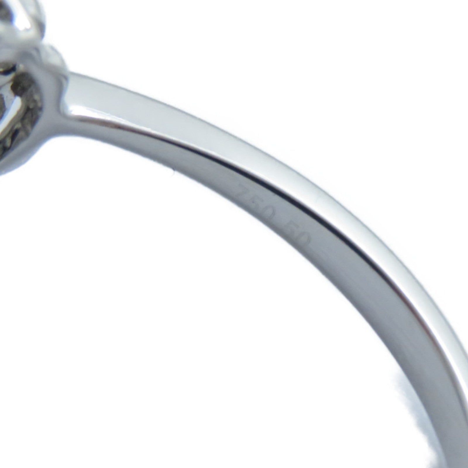 JEWELRY 【激減優惠】18K白金Diamond Ring 0.50ct鑽石戒指US#6.75