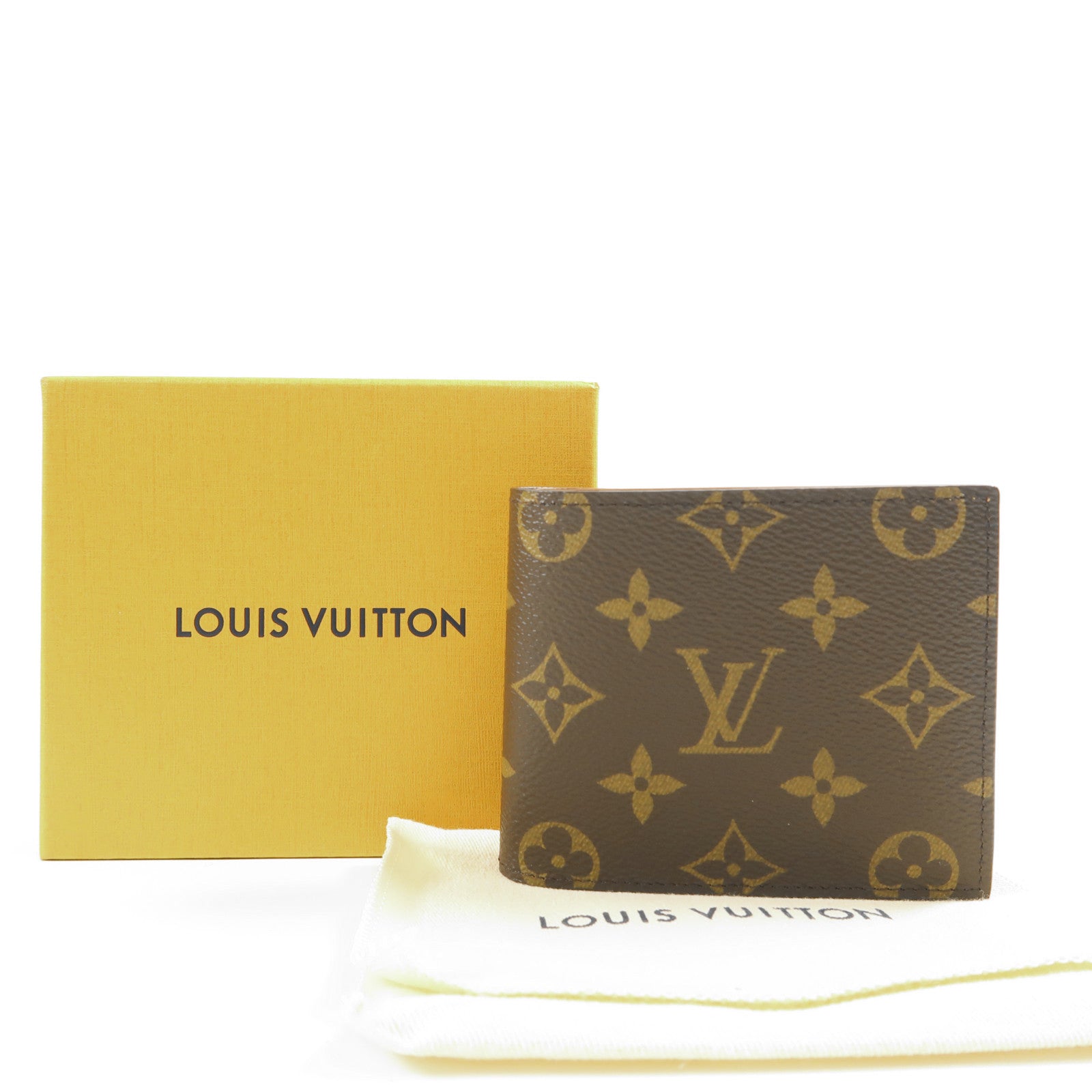LOUIS VUITTON Monogram Marco Wallet錢包棕色