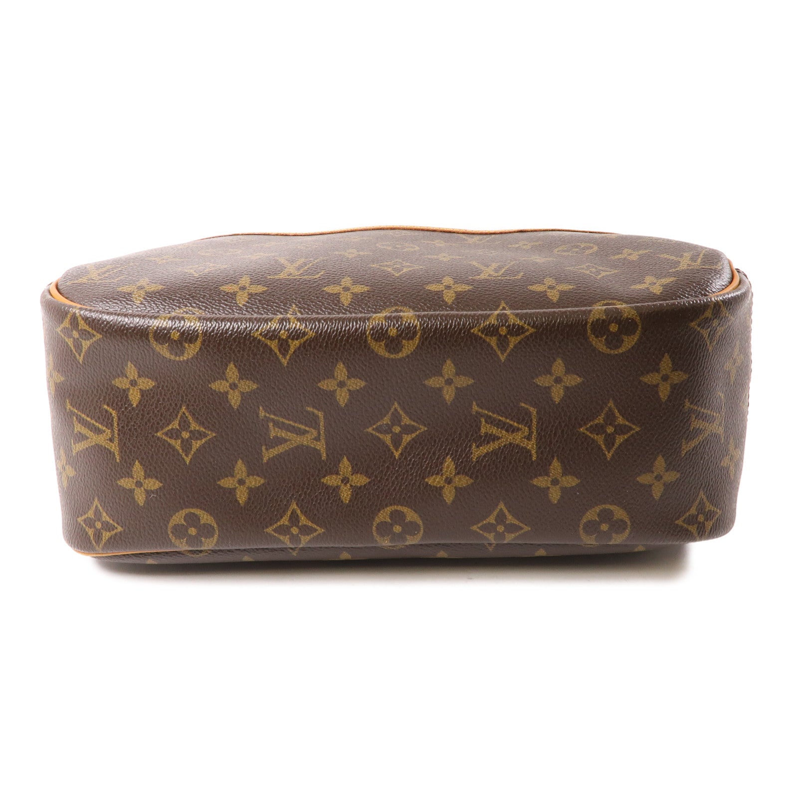 LOUIS VUITTON LV GHW Trouville Hand Bag M42228 Monogram Brown
