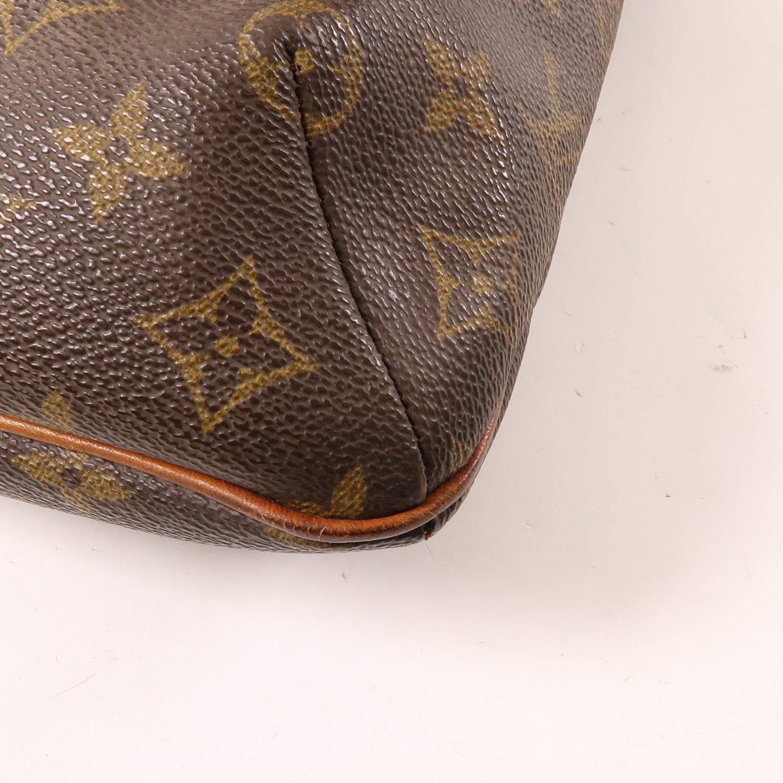 LOUIS VUITTON 【激減優惠】Monogram Musette金扣肩背袋棕色