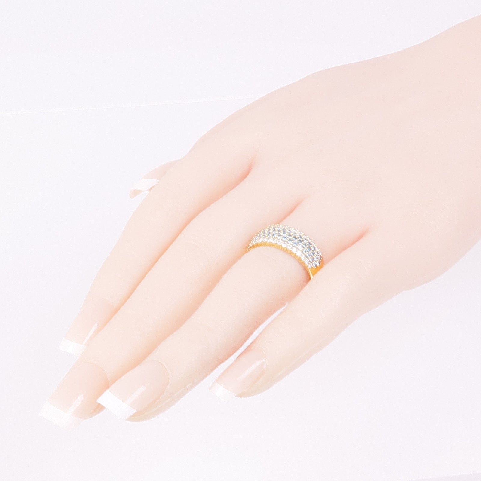 JEWELRY 18K黃金Diamond Ring鑽石戒指US#7.5