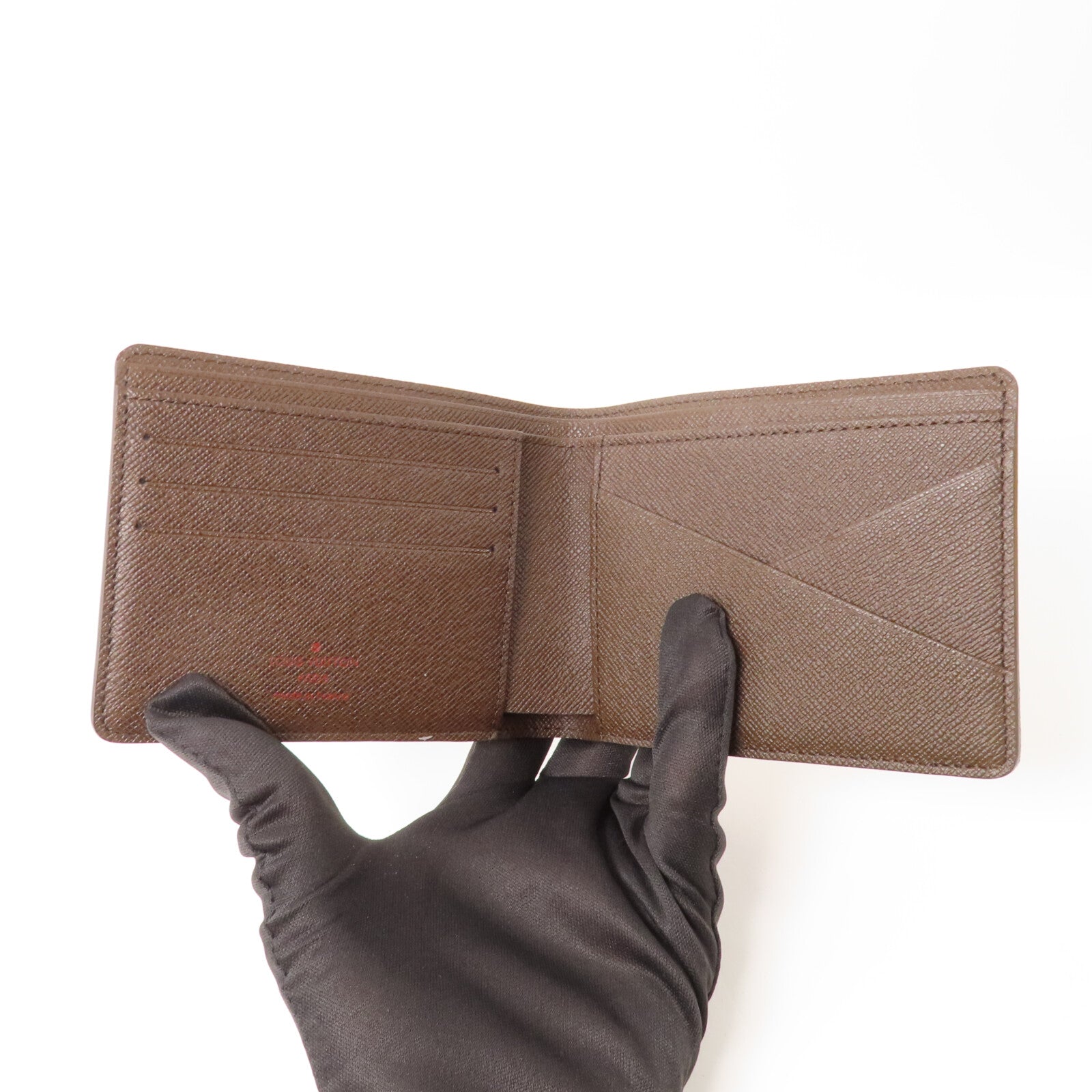 LOUIS VUITTON Damier Ebene Multiple Wallet短錢包