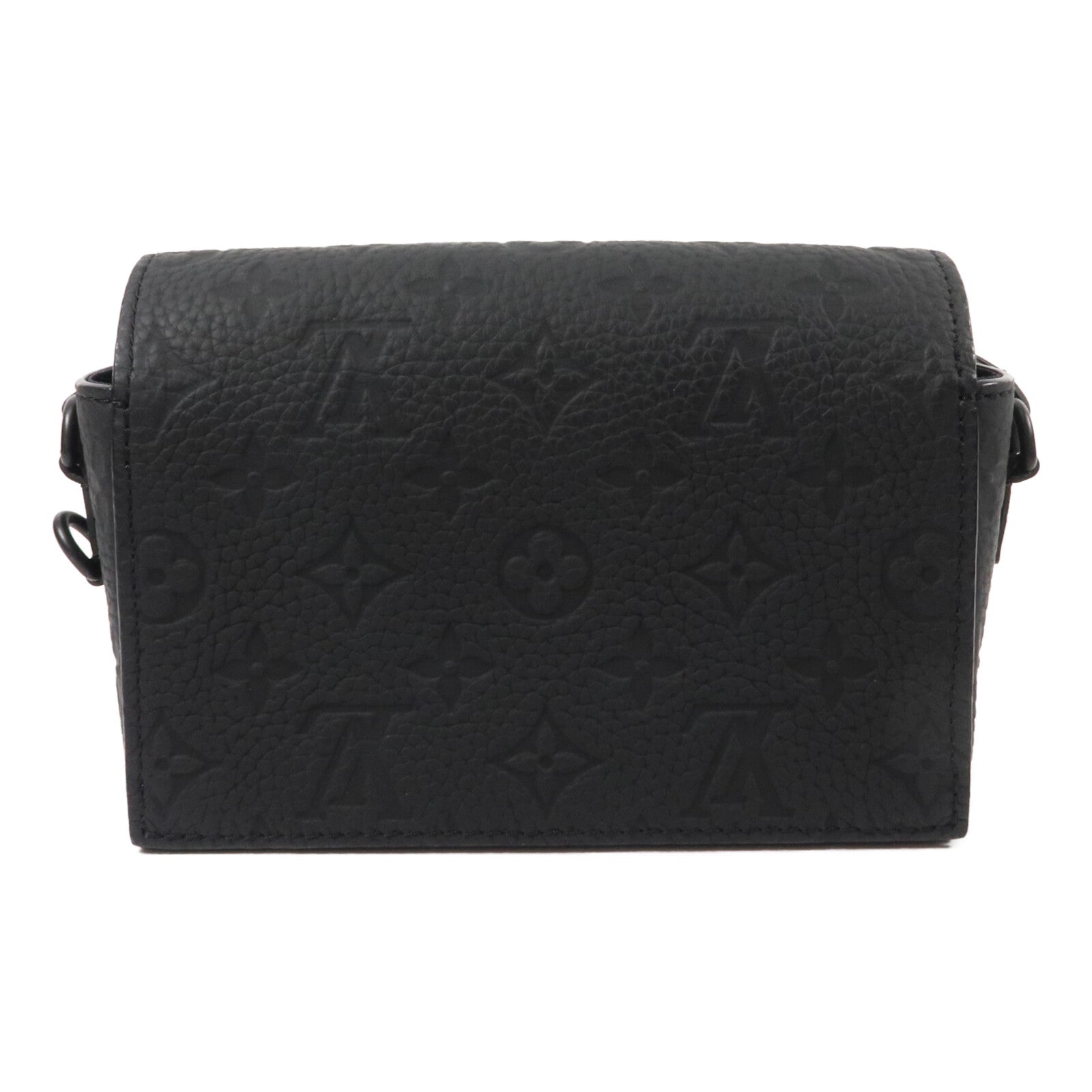 LOUIS VUITTON Monogram Taurillon Steamer Wearable Wallet扣肩背袋