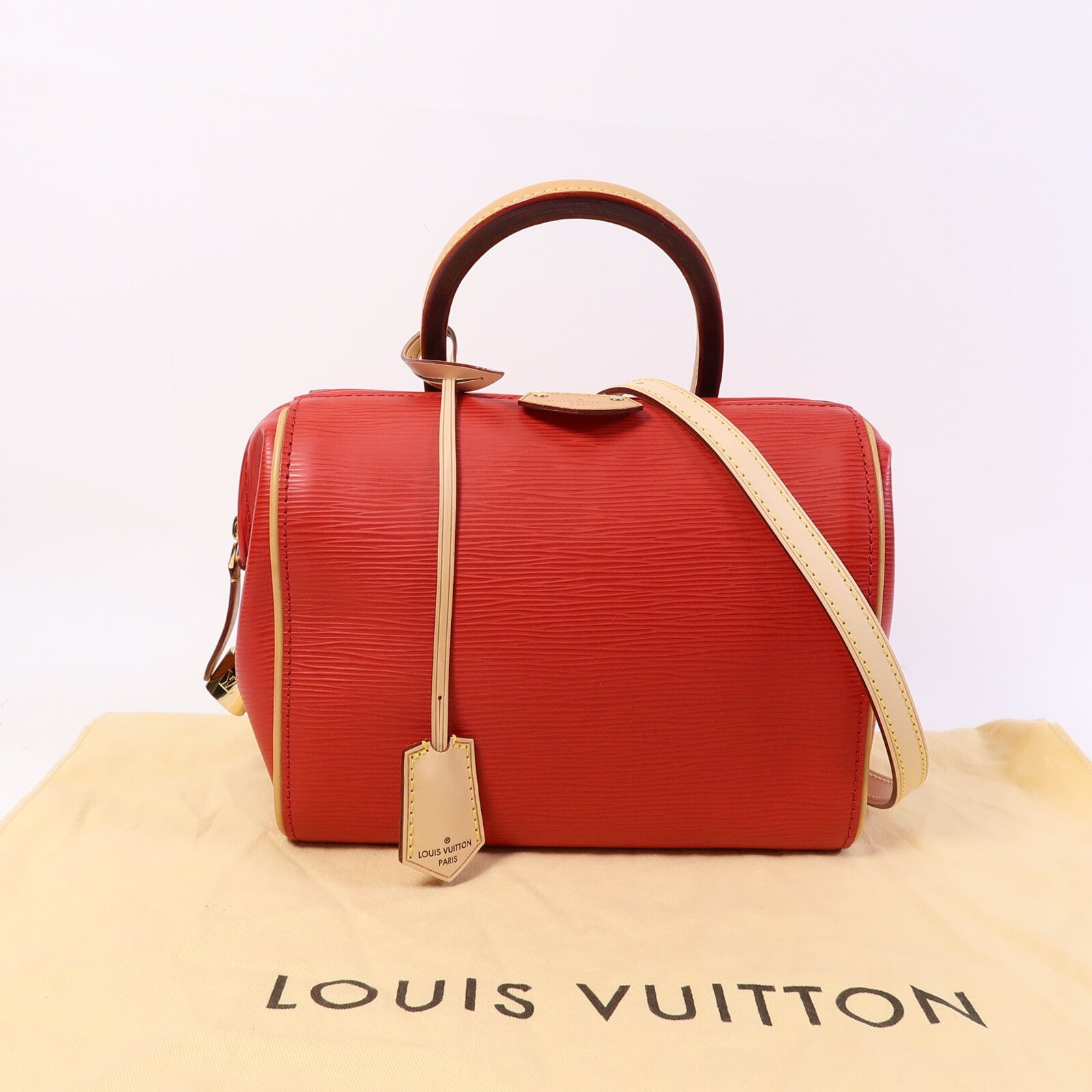 LOUIS VUITTON Epi Doc BB手挽肩背兩用袋