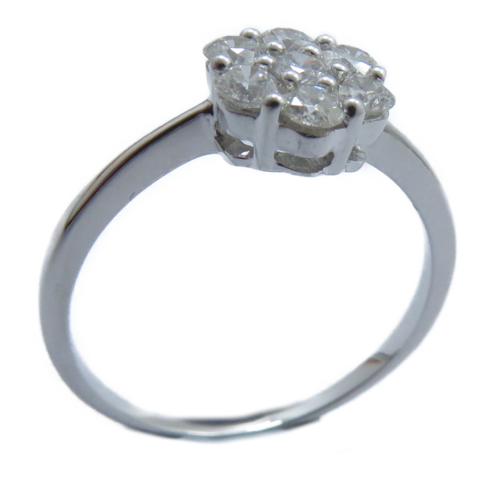JEWELRY 【激減優惠】18K白金Diamond Ring 0.50ct鑽石戒指US#6.75