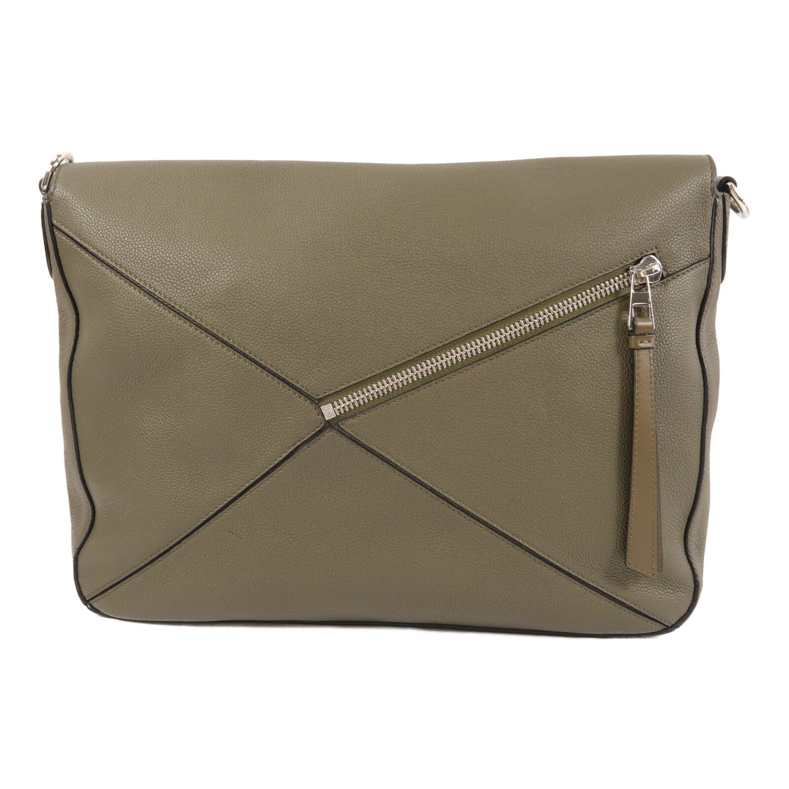 LOEWE 牛皮皮革Puzzle Messenger Bag肩背袋