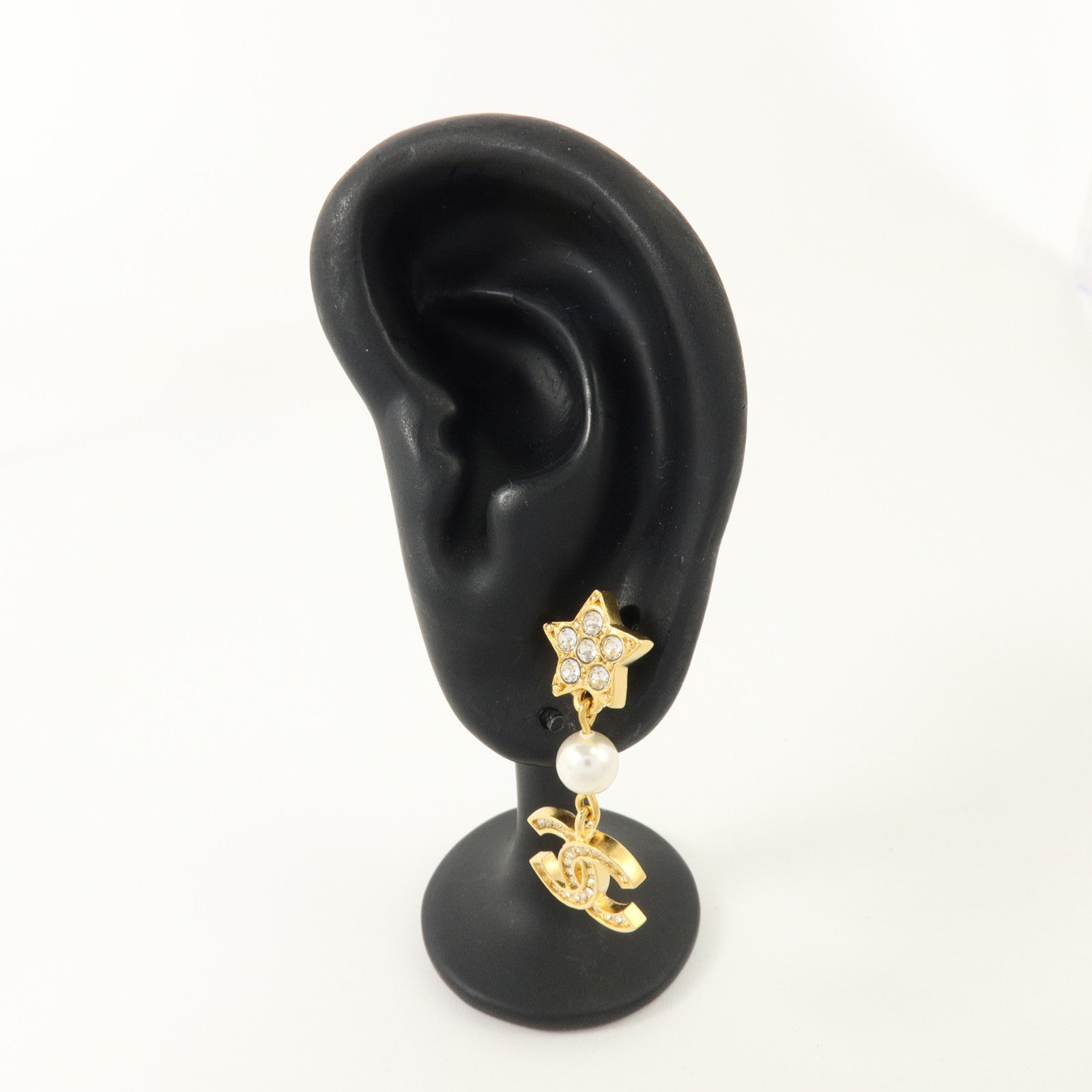 CHANEL PVC/金屬Earrings耳環
