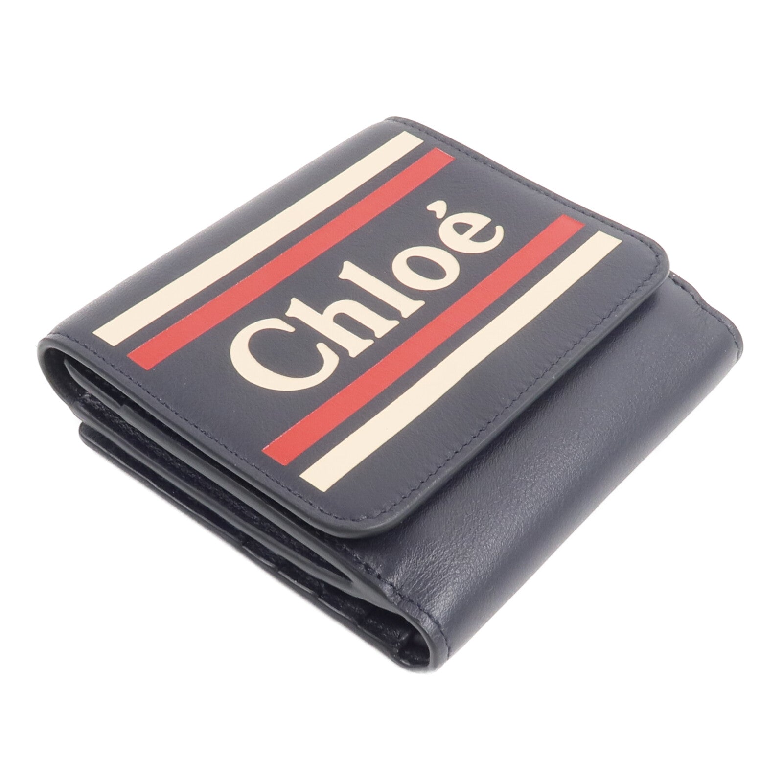 Chloe 牛皮皮革Vick Wallet錢包
