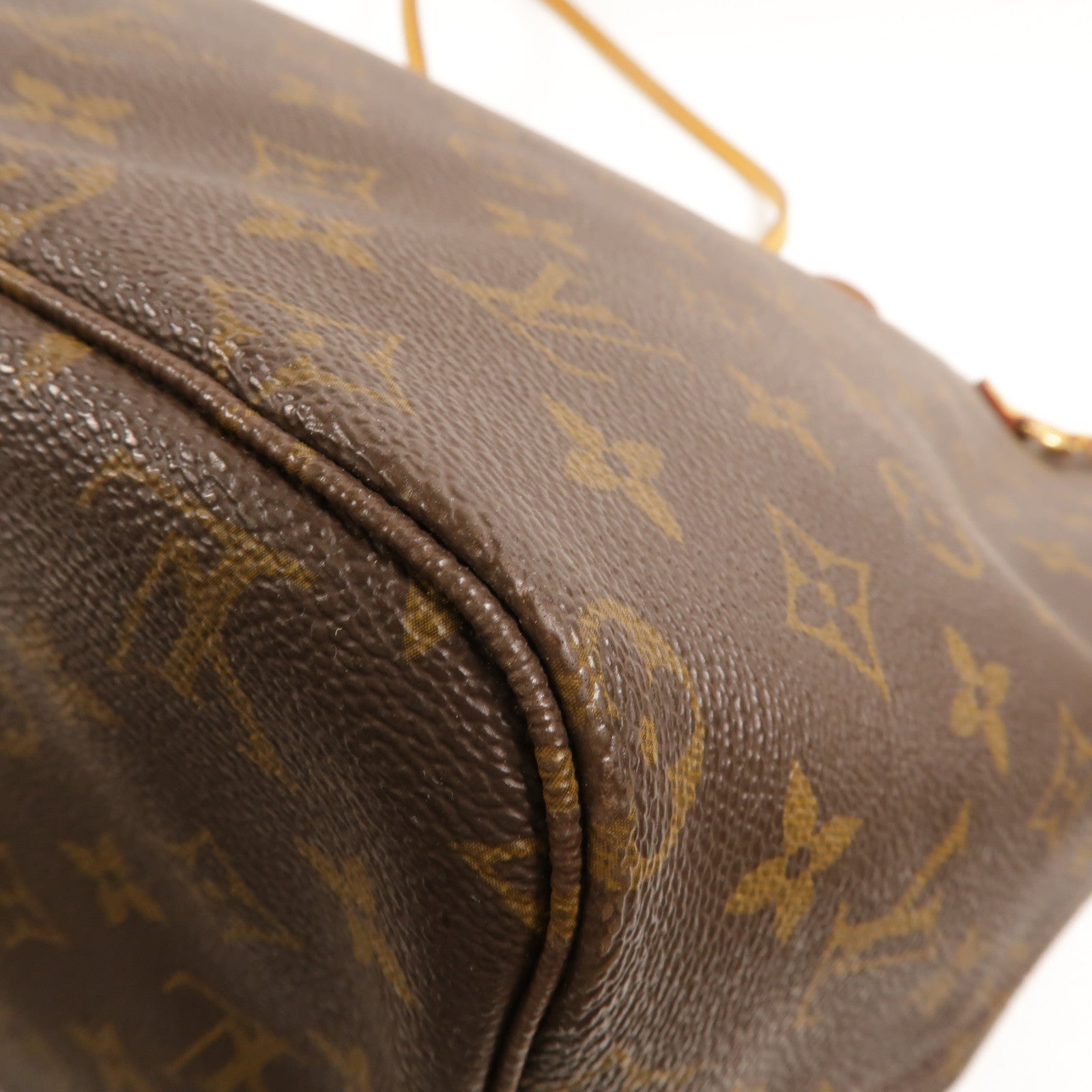 LOUIS VUITTON Monogram Neverfull GM金扣手挽袋