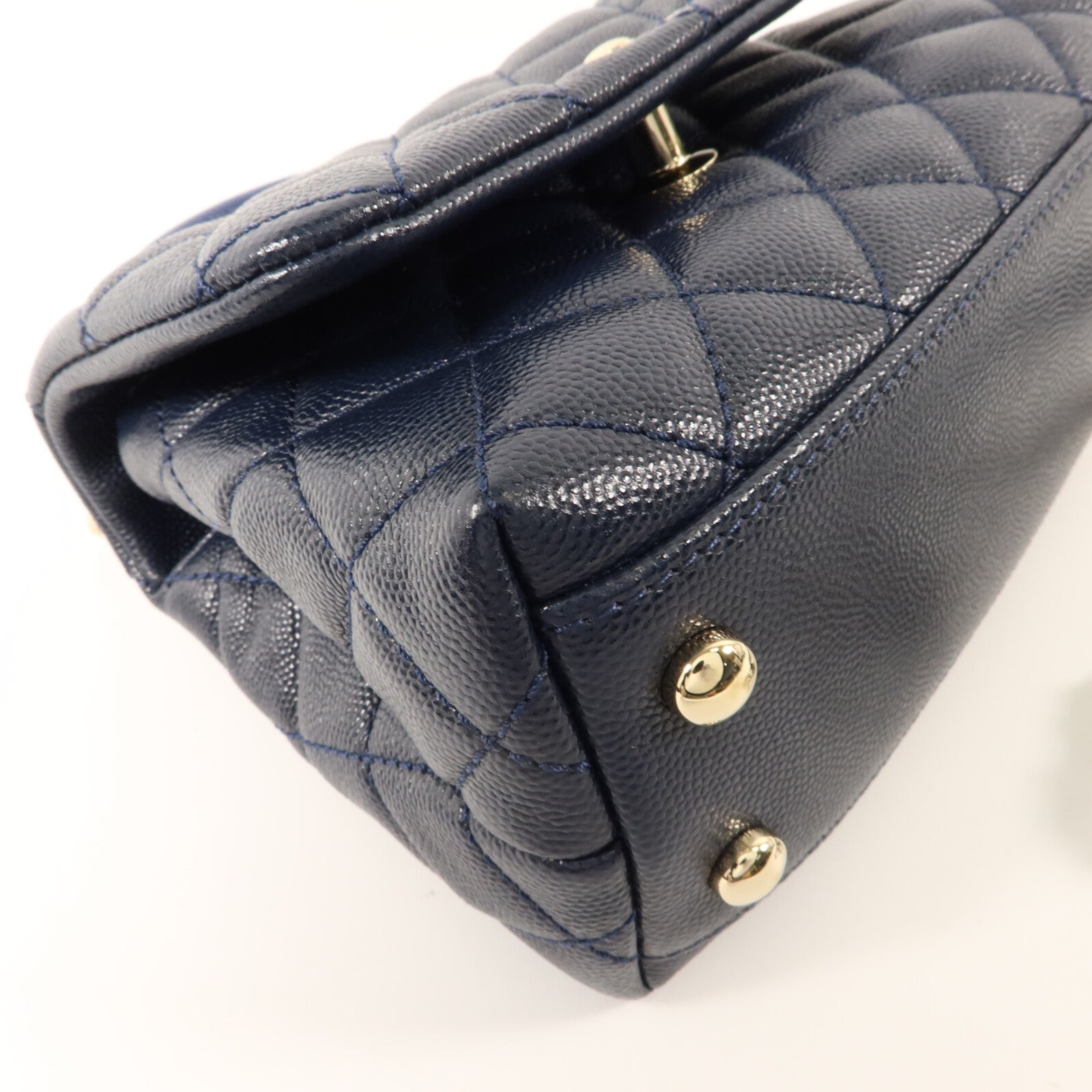 CHANEL 牛皮皮革Coco Handle Mini手挽肩背兩用袋
