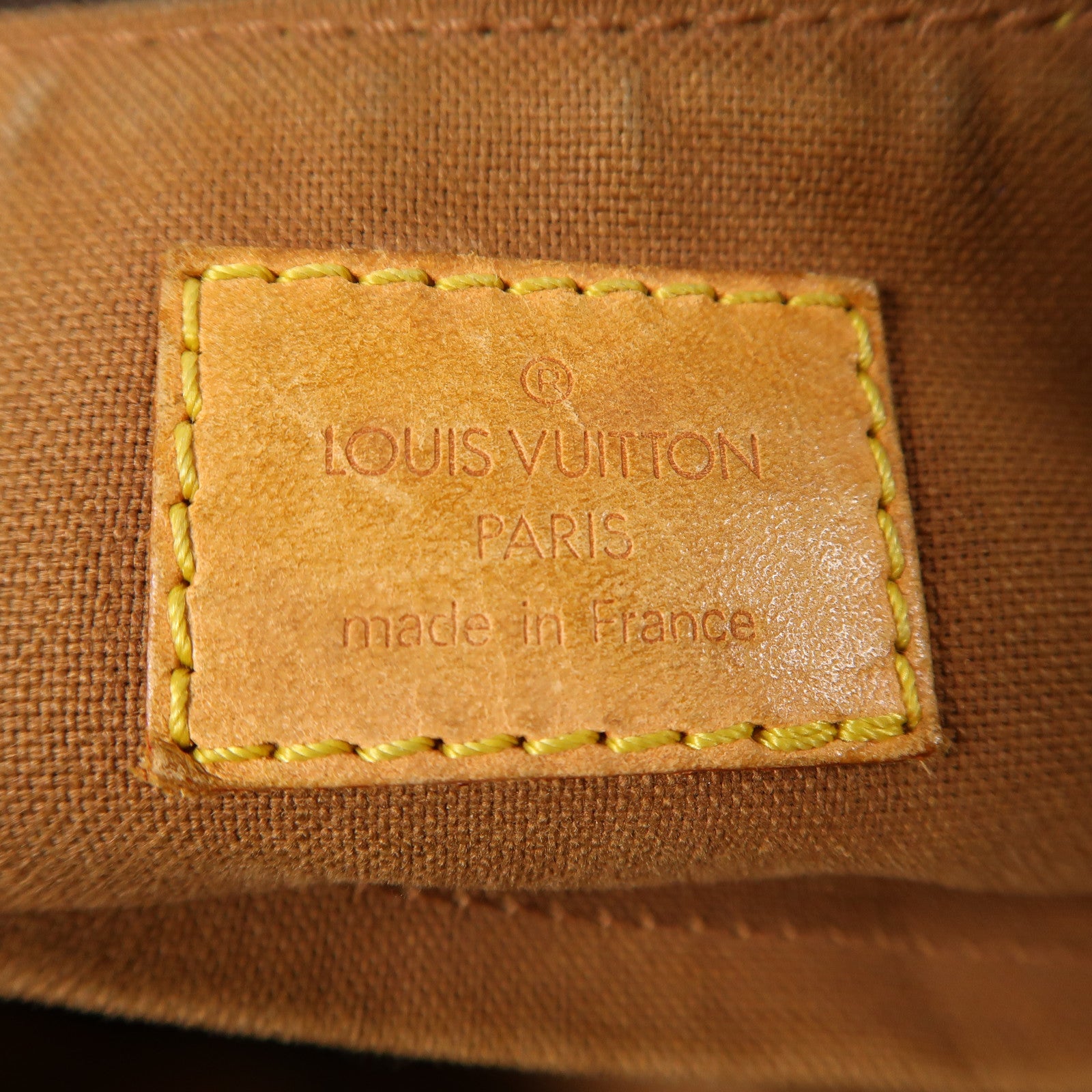 LOUIS VUITTON LV GHW Tulum GM Shoulder Bag M40075 Monogram Brown