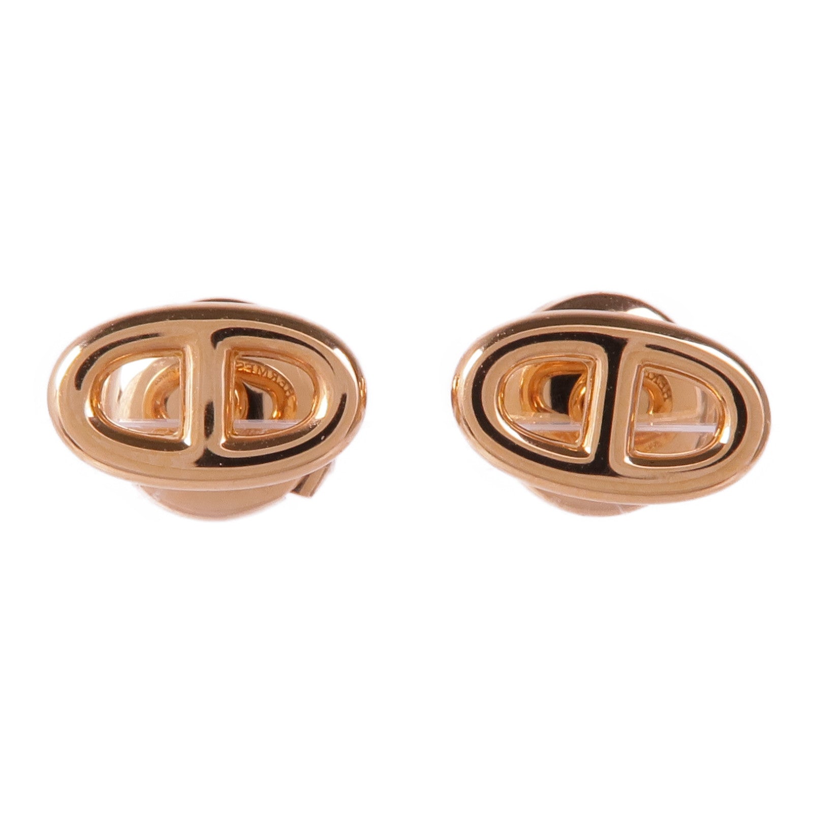 HERMES 18K玫瑰金Farandole Earrings耳環