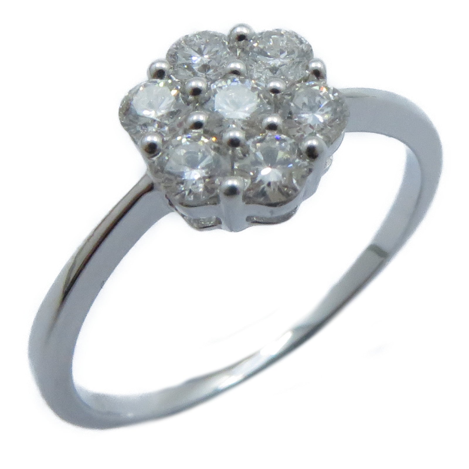 JEWELRY 【激減優惠】18K白金Diamond Ring 0.50ct鑽石戒指US#6.75