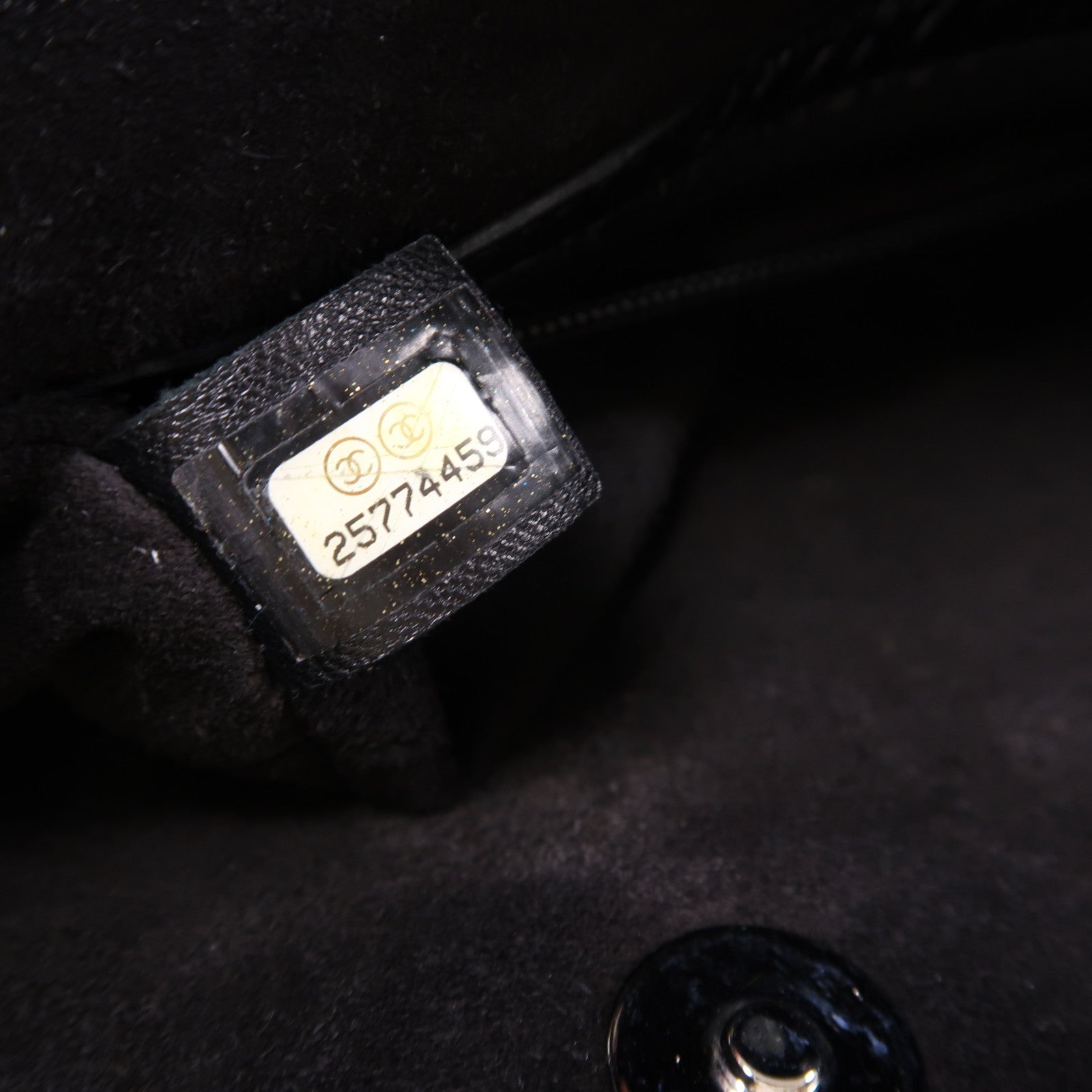 CHANEL 牛皮皮革Chain Shoulder銀扣肩背袋