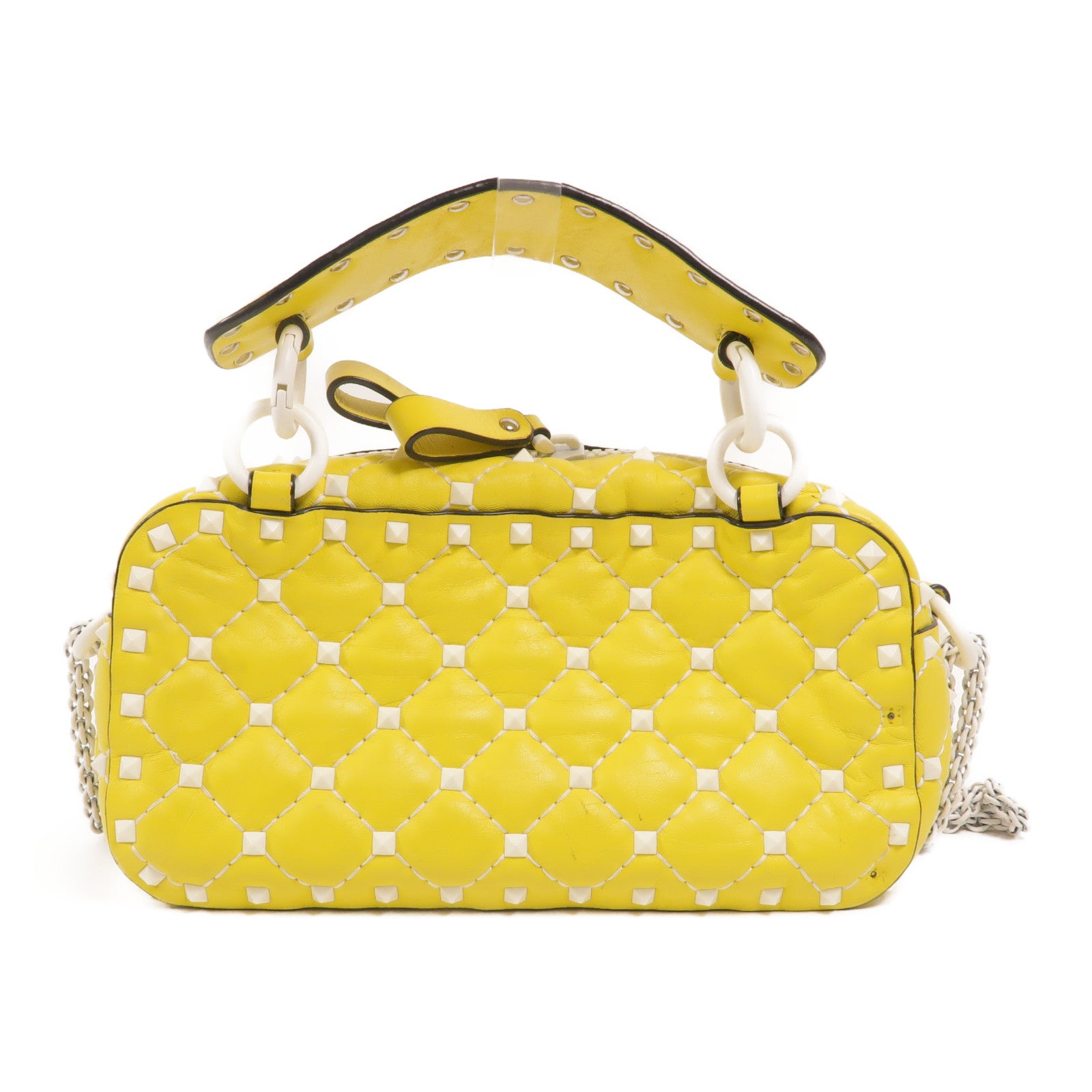 Valentino 羊皮皮革Rockstud Spike手挽肩背兩用袋