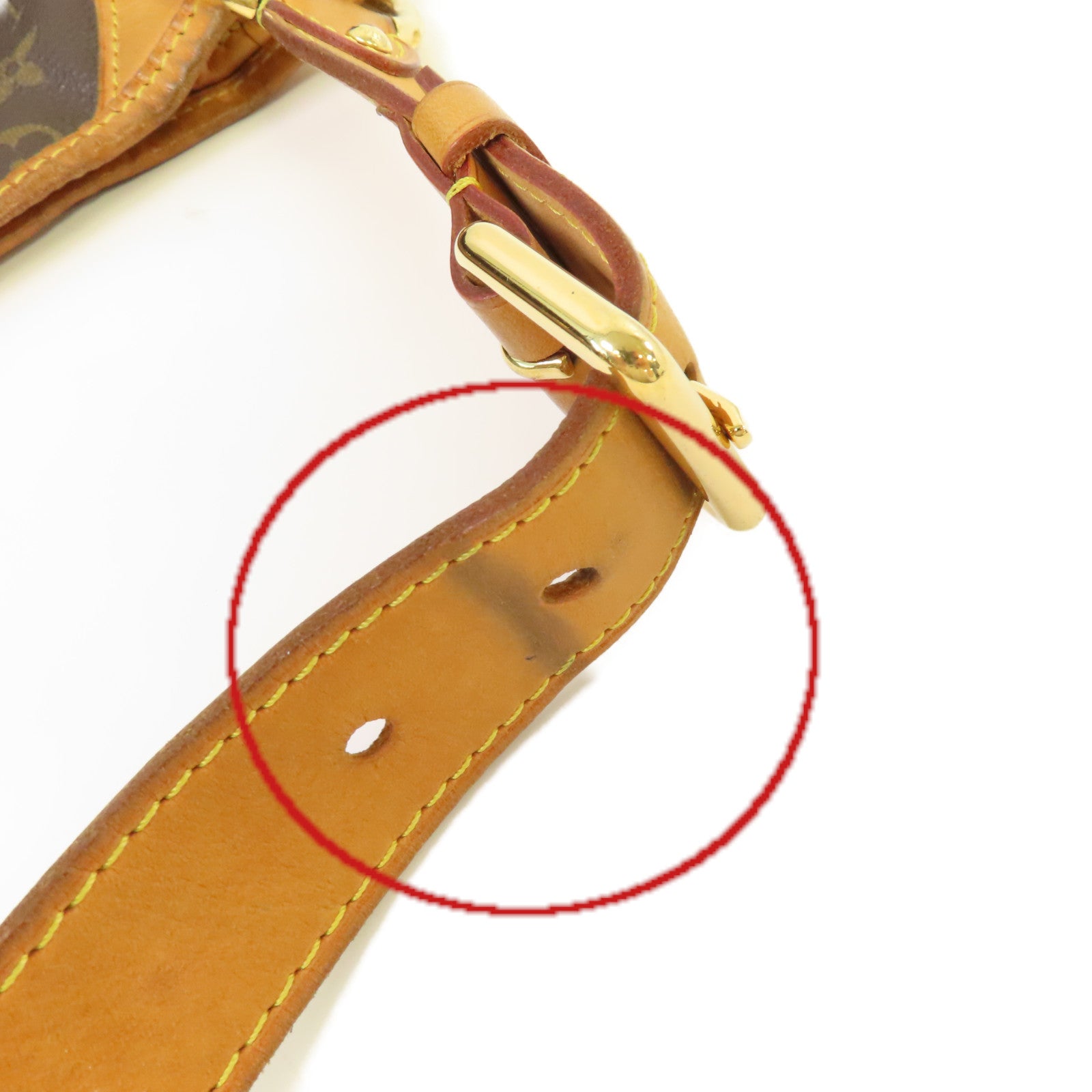 LOUIS VUITTON **【激減優惠】Monogram Galliera PM Shoulder Bag金扣肩背袋啡色