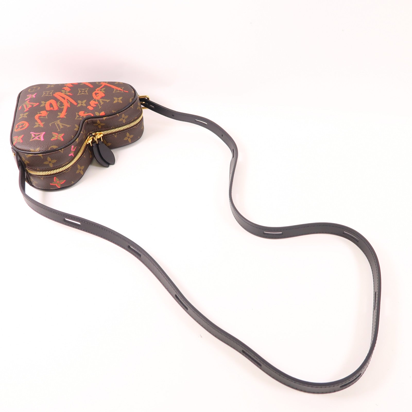 LOUIS VUITTON 【激減優惠】Monogram Sac Coeur Fall In Love金扣肩背袋棕色