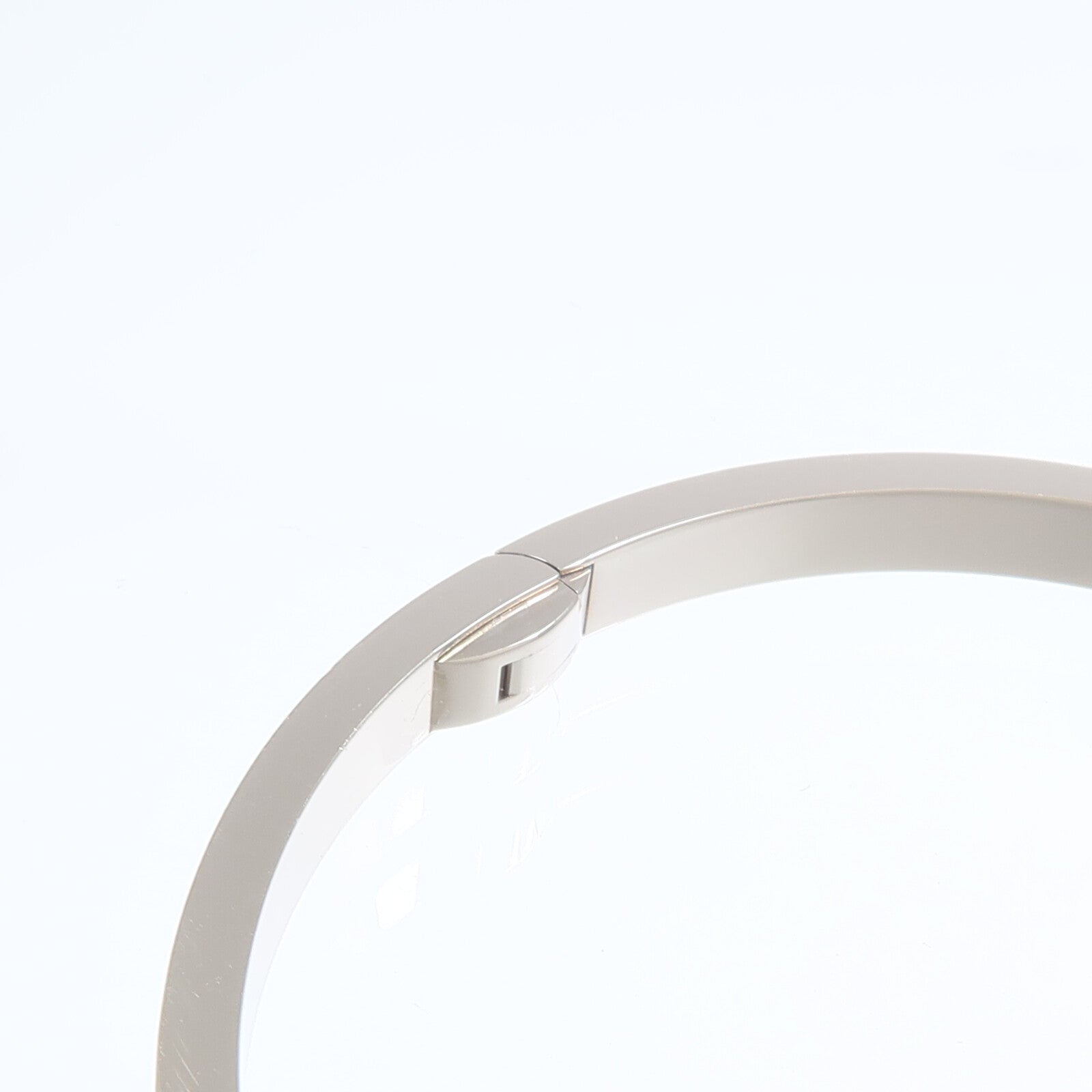 CARTIER 18K白金Love Bangle SM手鐲