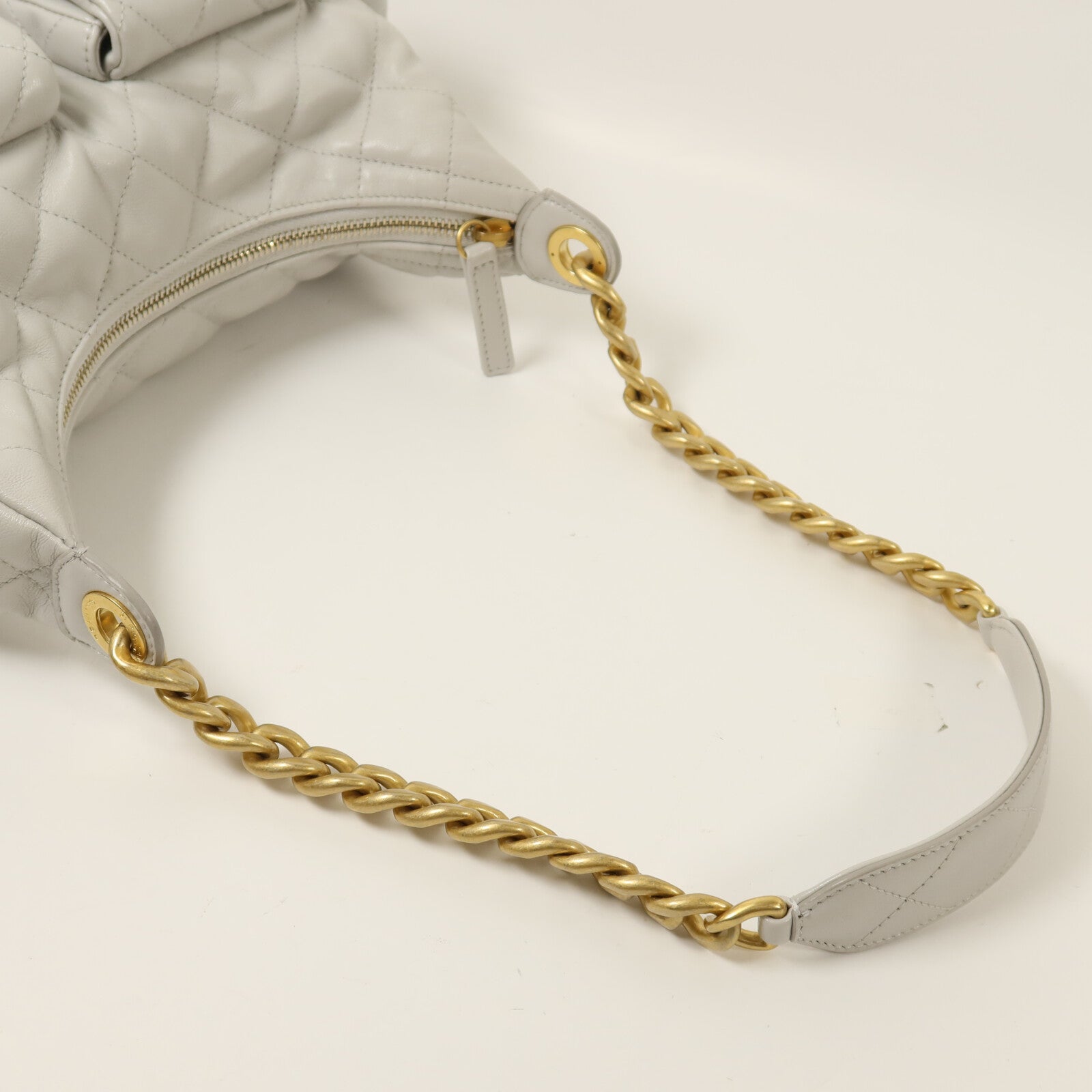 CHANEL 羊皮皮革25C Hobo Small鏈帶肩背袋
