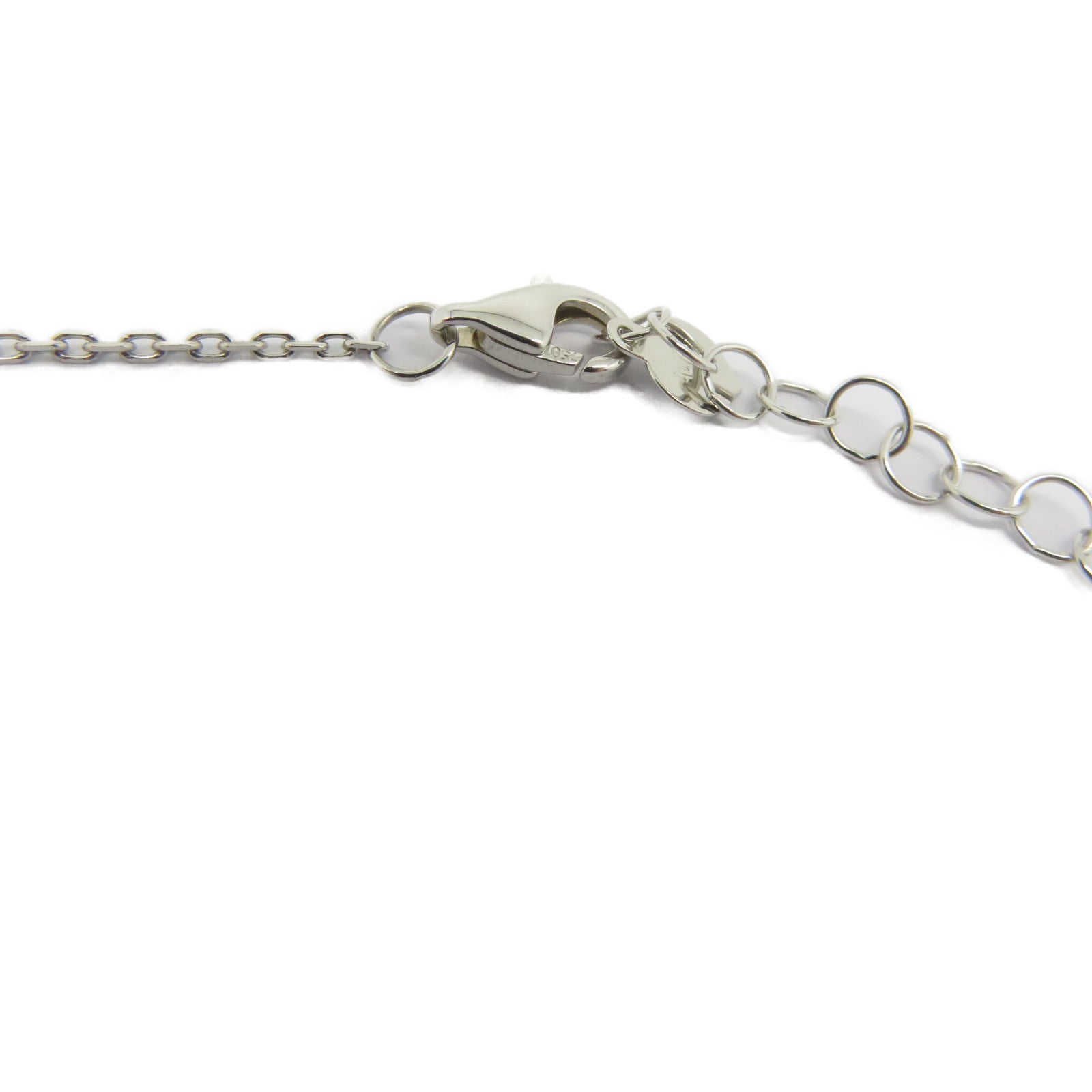 JEWELRY 【激減優惠】18K白金Sapphire Diamond Necklace 1.313ct藍寶石/0.131ct鑽石項鍊