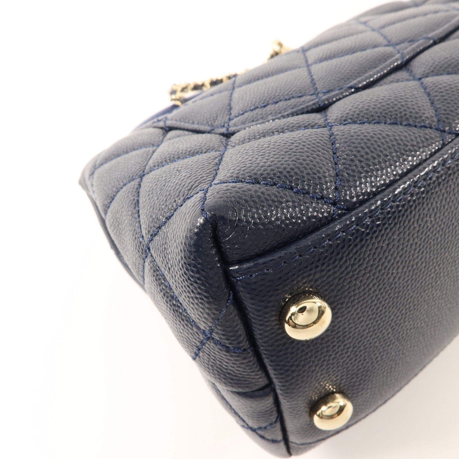 CHANEL 牛皮皮革Coco Handle Mini手挽肩背兩用袋