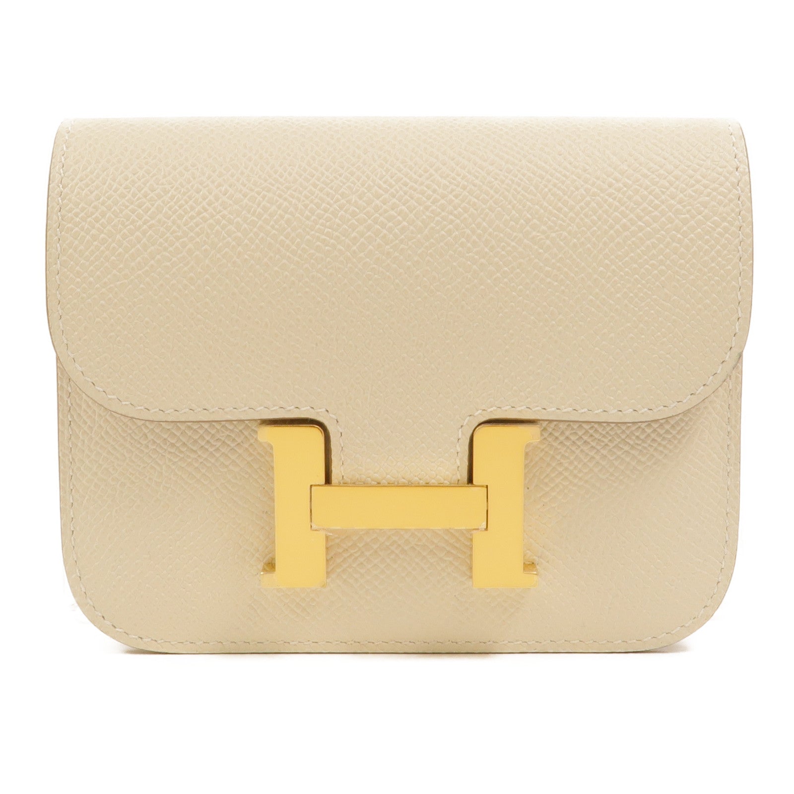 HERMES Epsom皮革Constance Slim錢包Nata