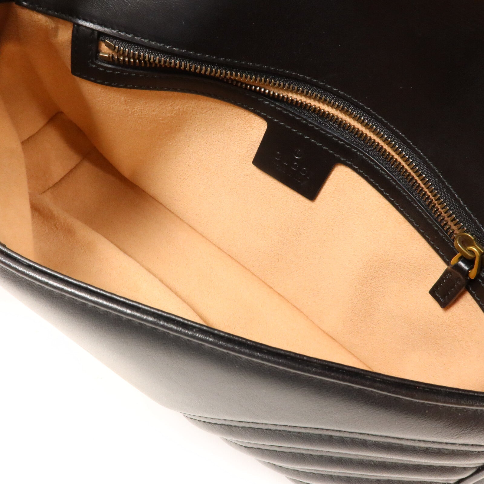 GUCCI 牛皮皮革GG Marmont Shoulder Bag鏈帶肩背袋