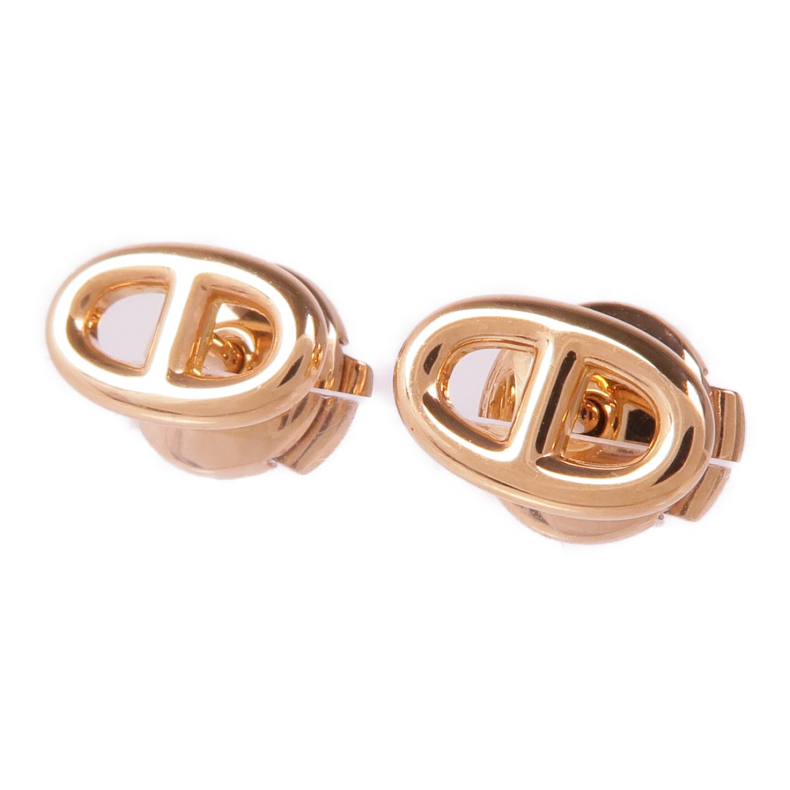 HERMES 18K玫瑰金Farandole Earrings耳環