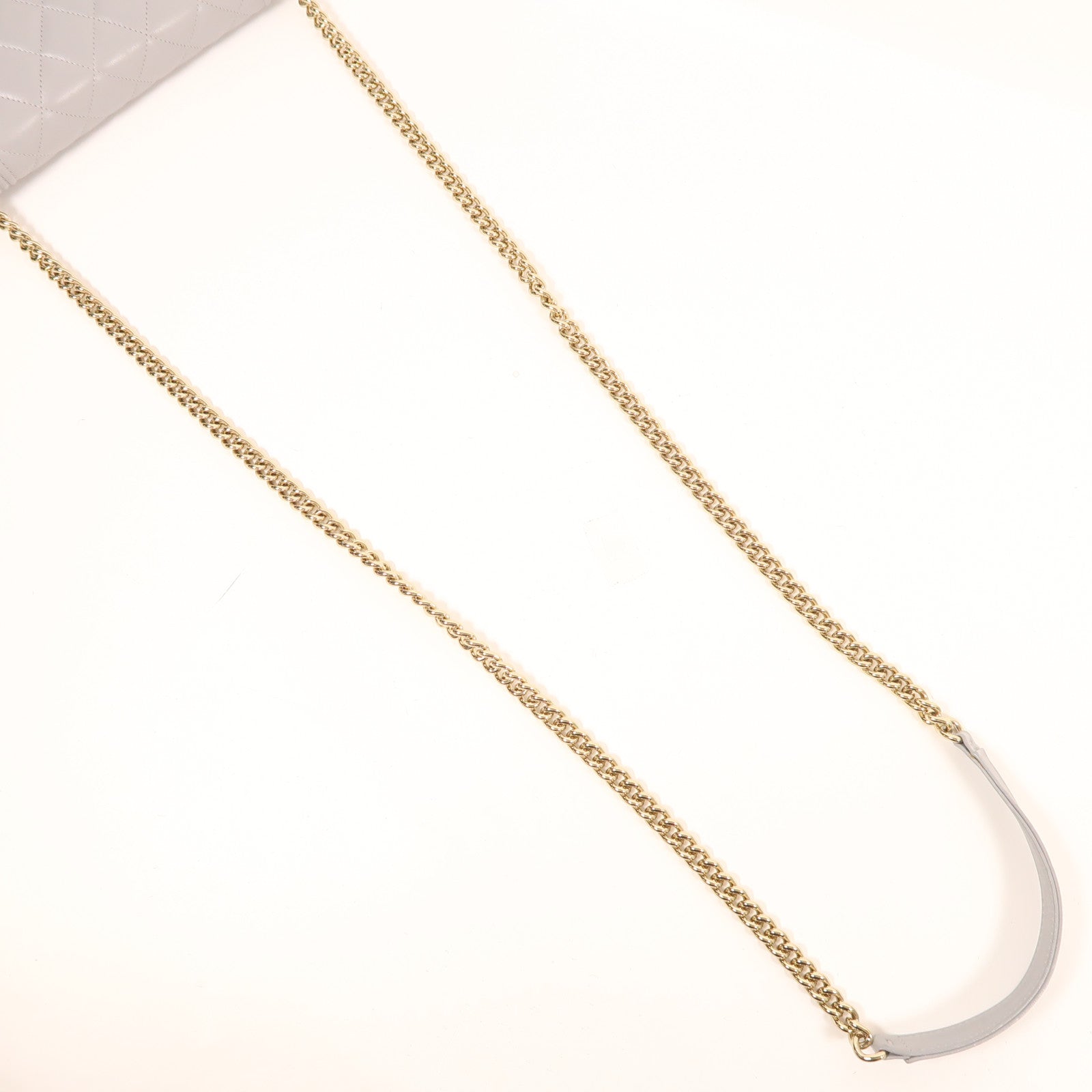 CHANEL 羊皮皮革Boy WOC金扣鏈帶肩背袋