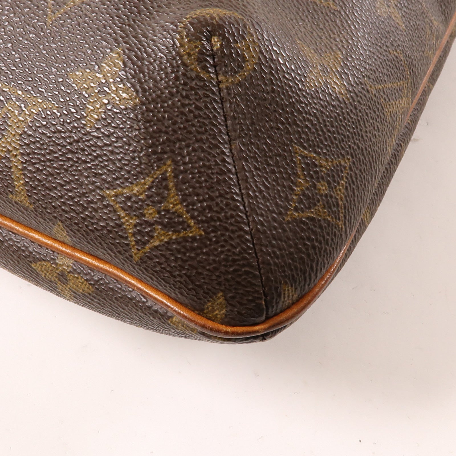 LOUIS VUITTON 【激減優惠】Monogram Musette金扣肩背袋棕色