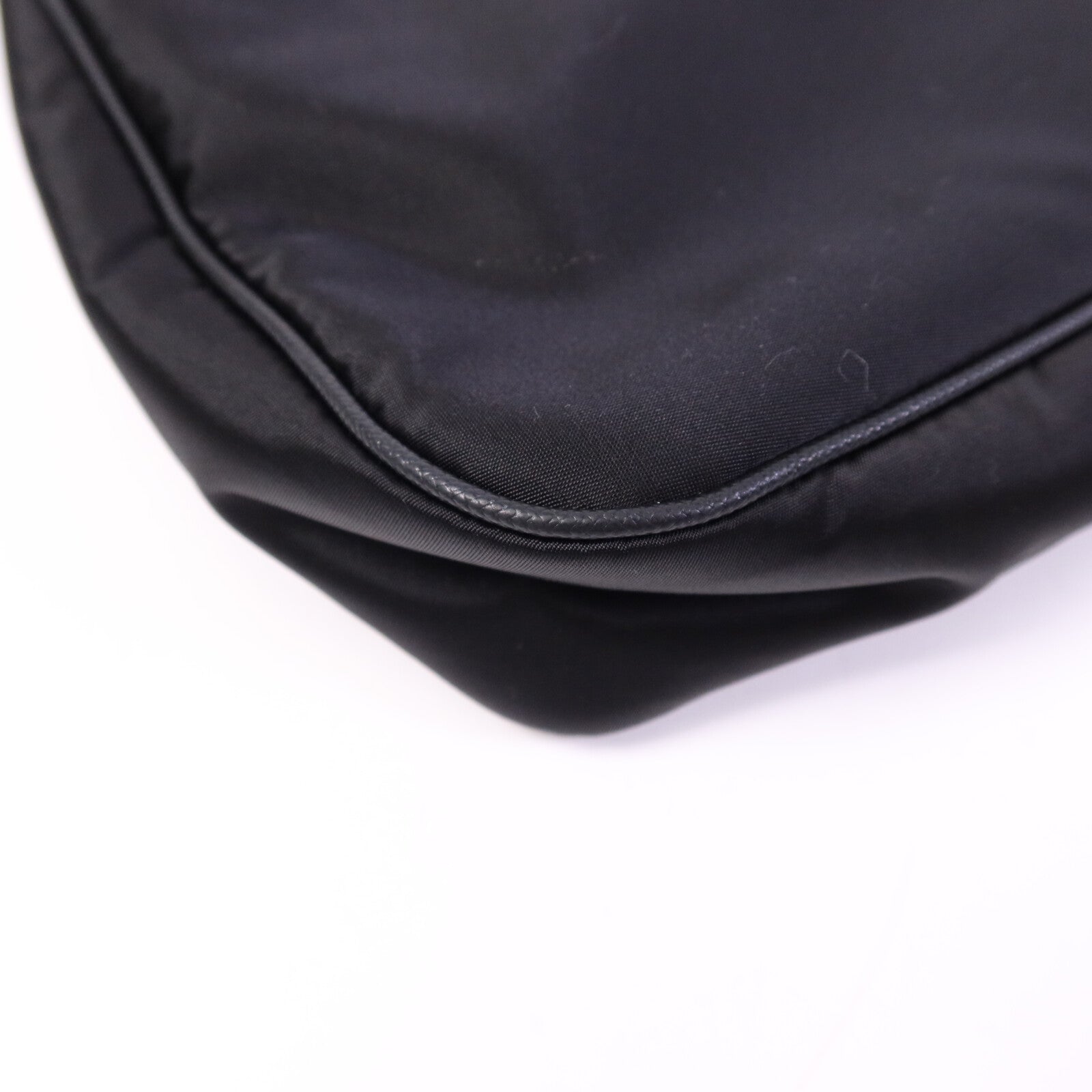 PRADA 尼龍Shoulder Bag銀扣手挽肩背兩用袋