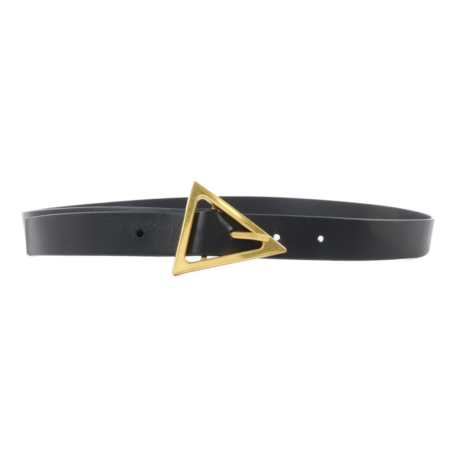 BOTTEGA VENETA 牛皮皮革Triangle Leather Belt 90cm皮帶