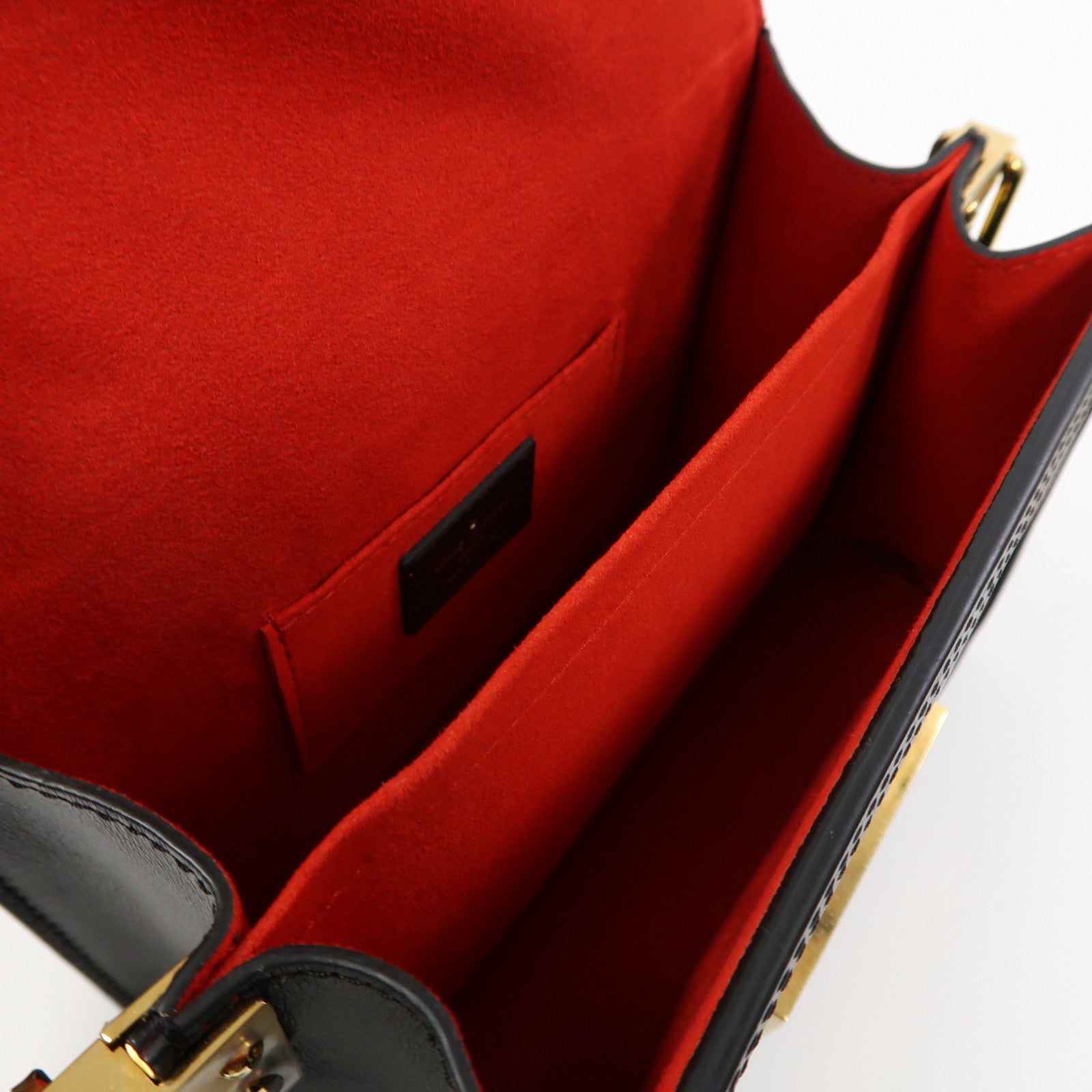 LOUIS VUITTON Monogram Fall In Love Dauphine金扣肩背袋啡色