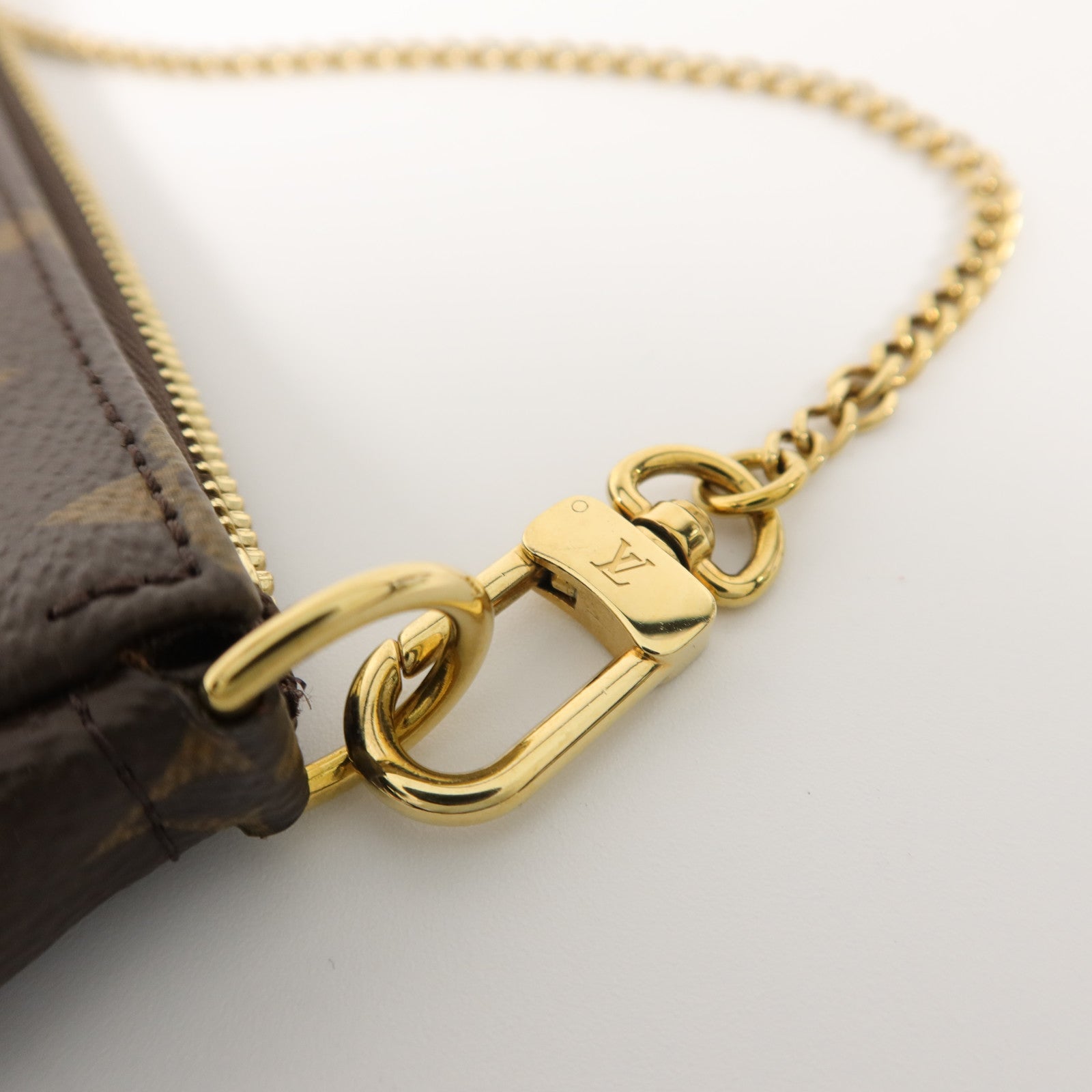 LOUIS VUITTON Monogram Mini Pochette Accessoires手挽袋