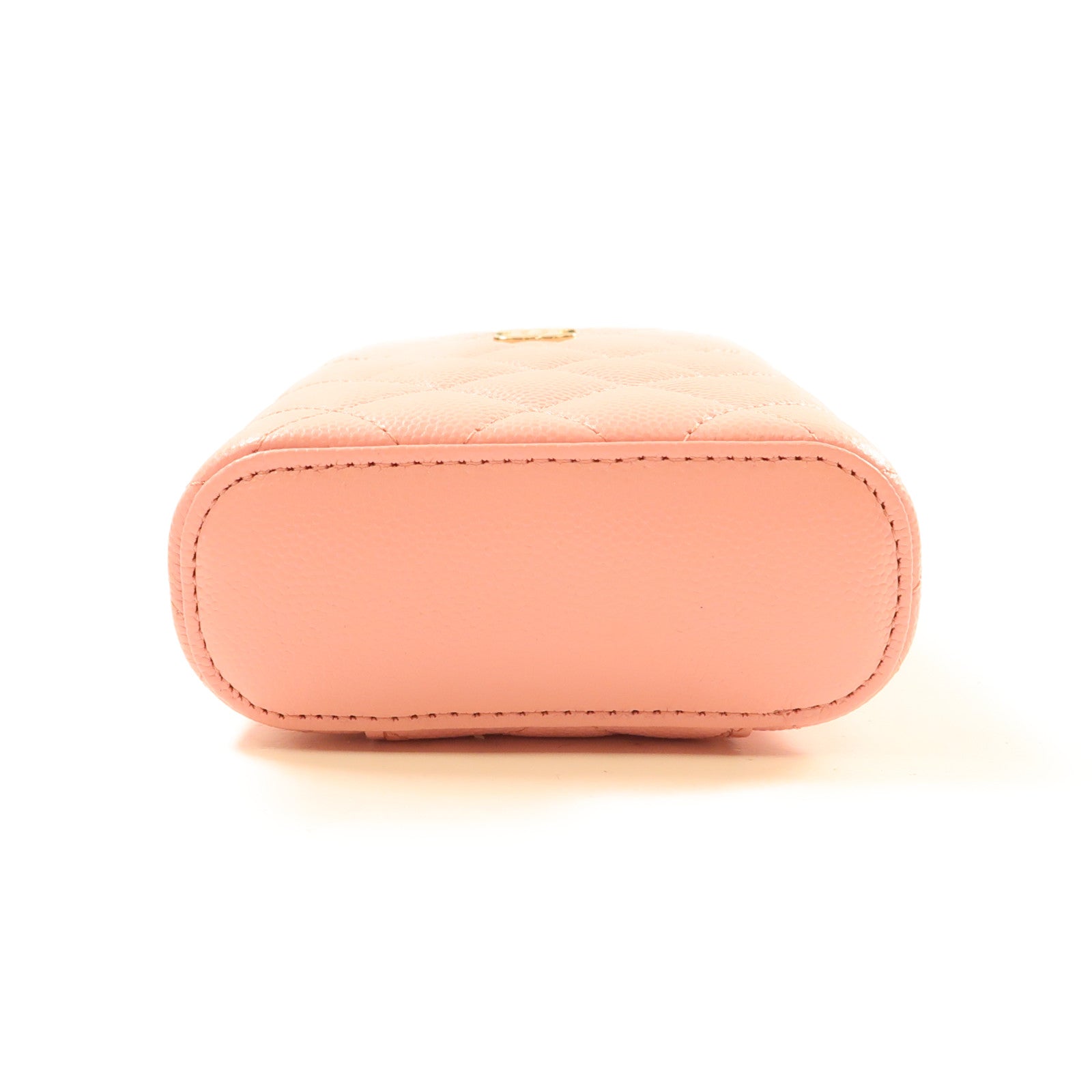 CHANEL 牛皮皮革Chain Shoulder金扣鏈帶肩背袋