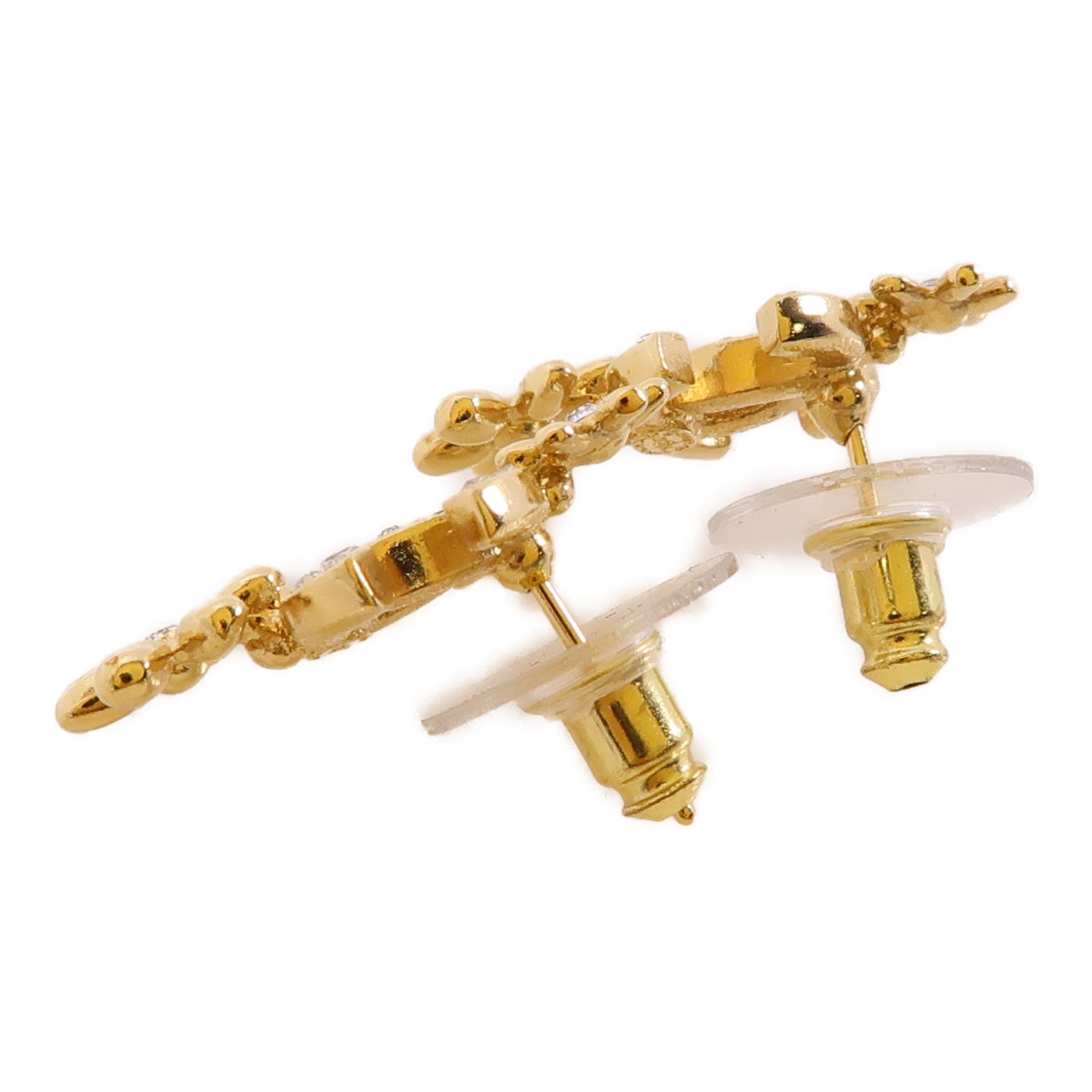CHANEL 金屬Earrings耳環金色