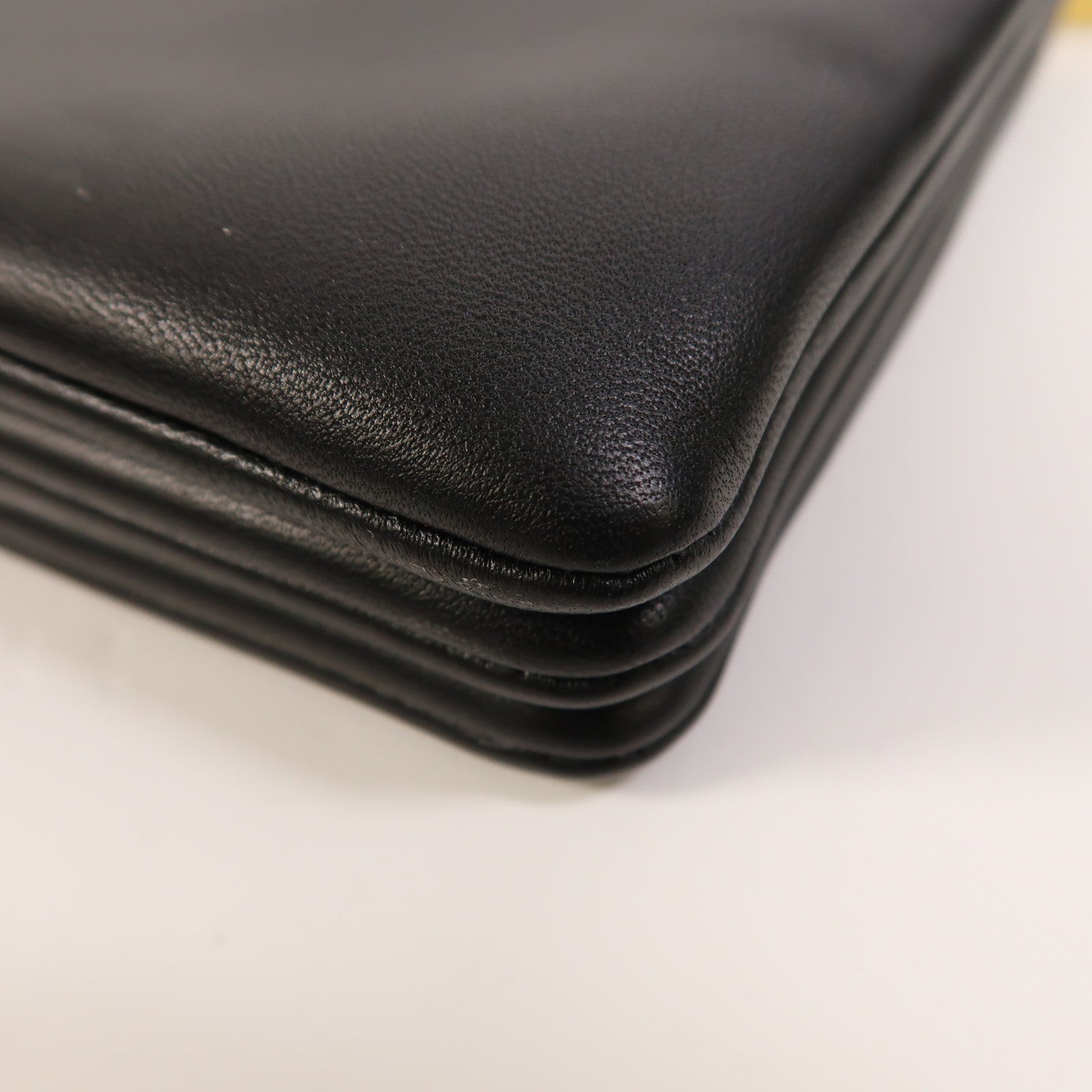 CELINE 羊皮皮革Trio金扣肩背袋