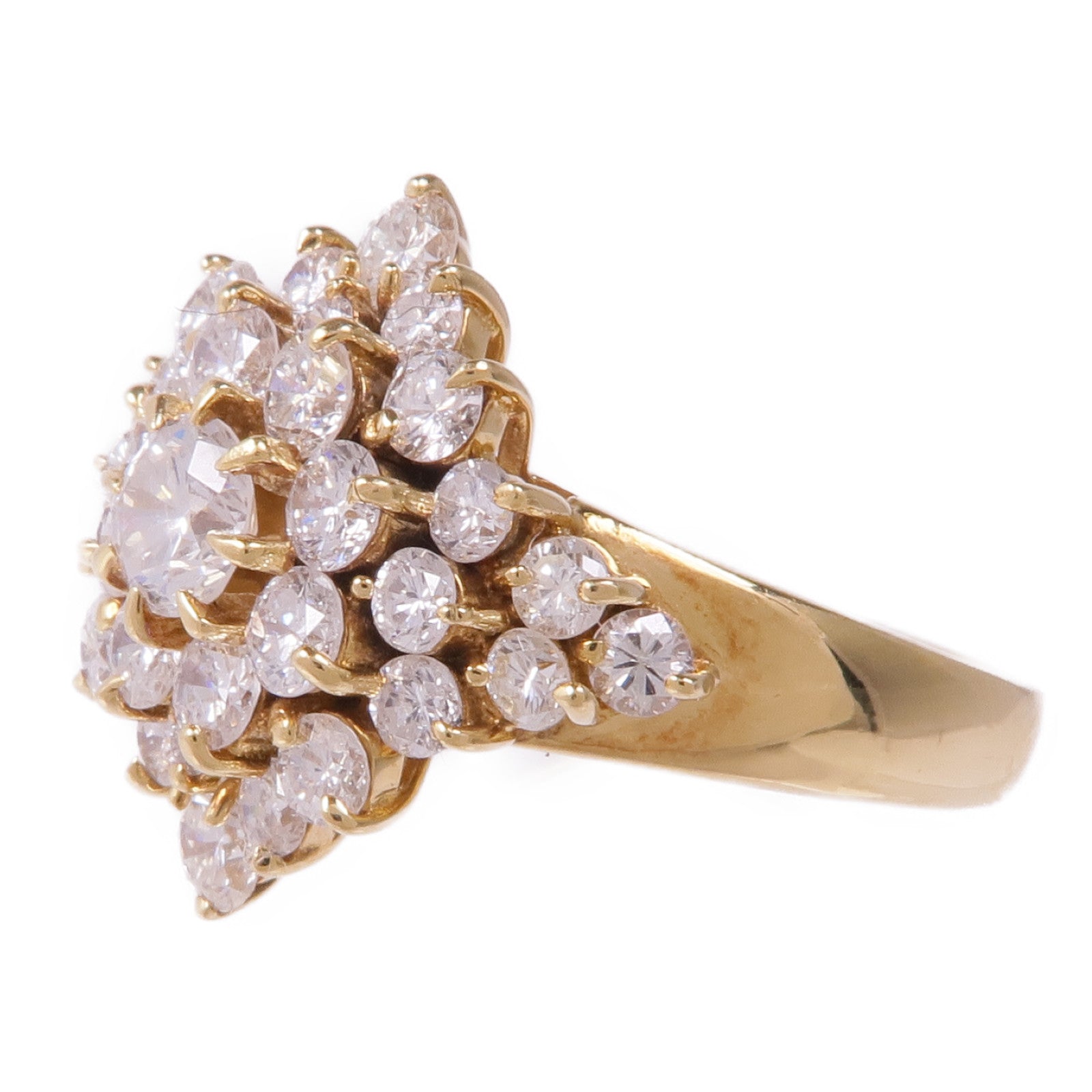 JEWELRY 18K黃金Diamond Ring鑽石戒指US#8