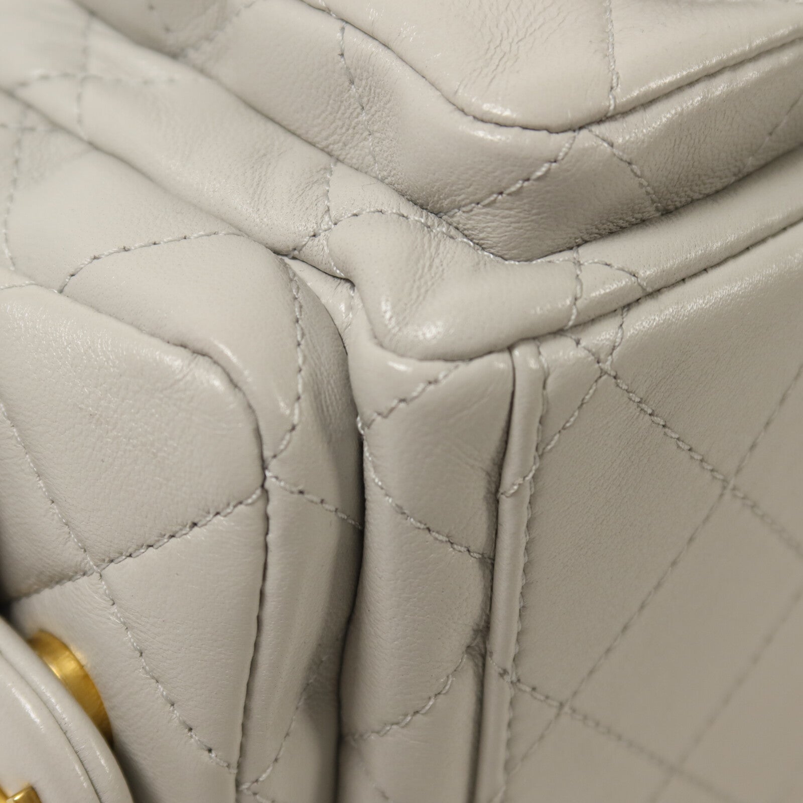CHANEL 羊皮皮革25C Hobo Small鏈帶肩背袋