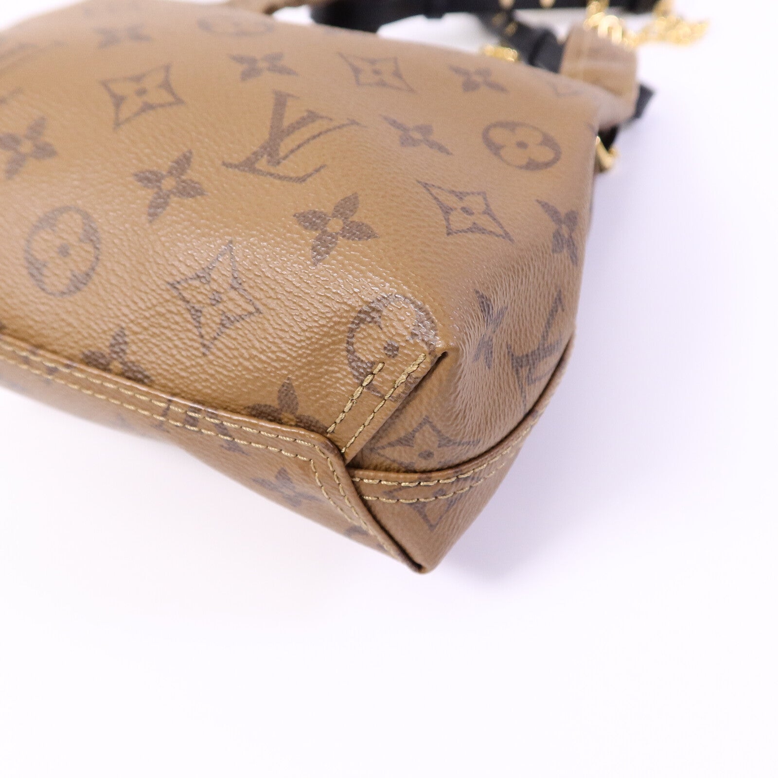 LOUIS VUITTON Monogram Reverse Atlantis BB手挽肩背兩用袋