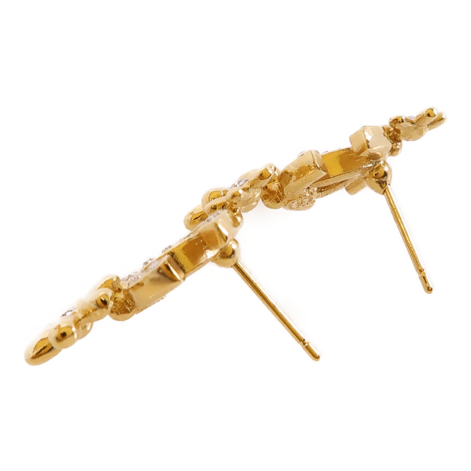 CHANEL 金屬Earrings耳環金色