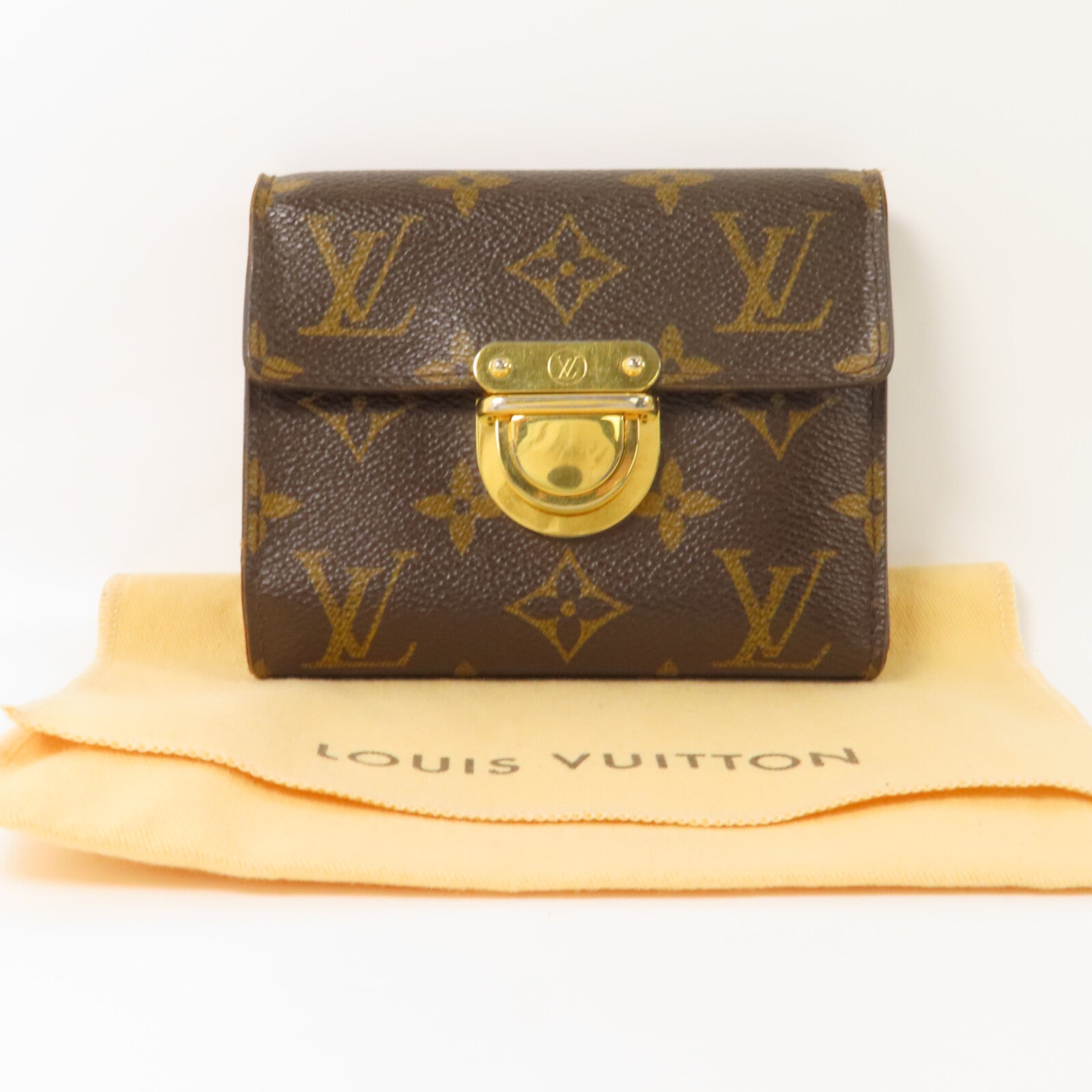 LOUIS VUITTON Monogram Koala Wallet金扣錢包