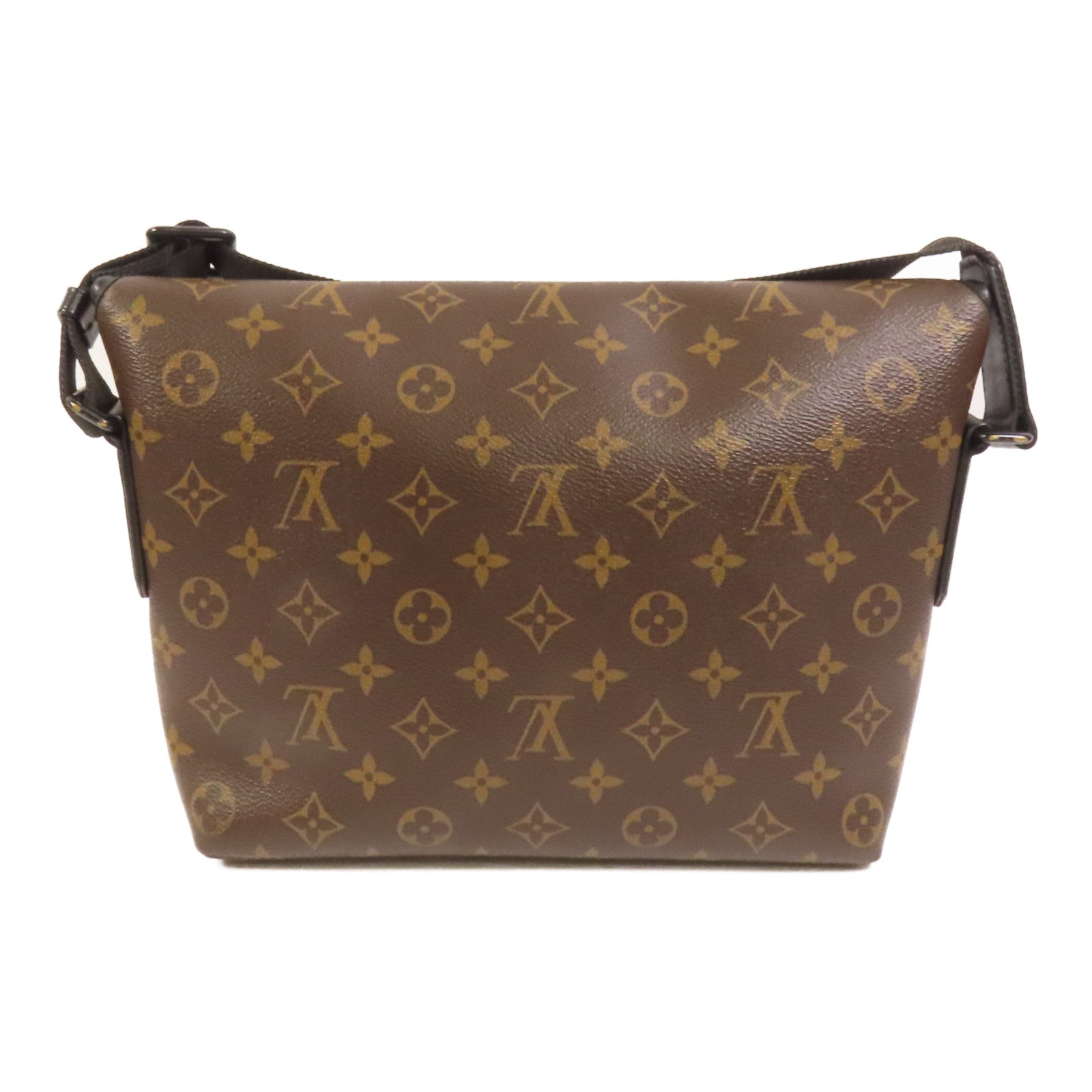LOUIS VUITTON 【激減優惠】Monogram Macassar Magnetic Messenger Bag肩背袋棕色